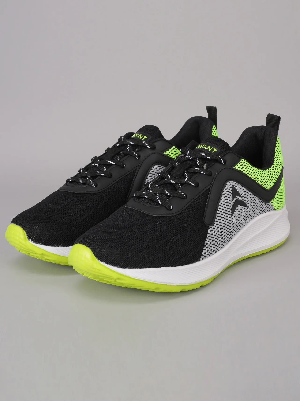 Avant Men's Walk Ease Walking Shoes - Black/L Green - Image 5