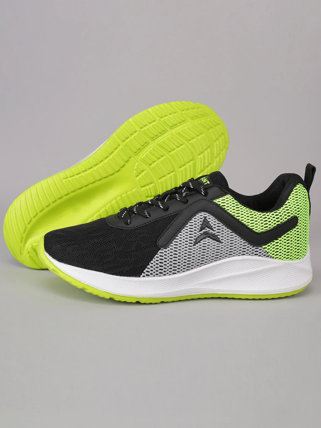 Avant Men's Walk Ease Walking Shoes - Black/L Green - Image 6