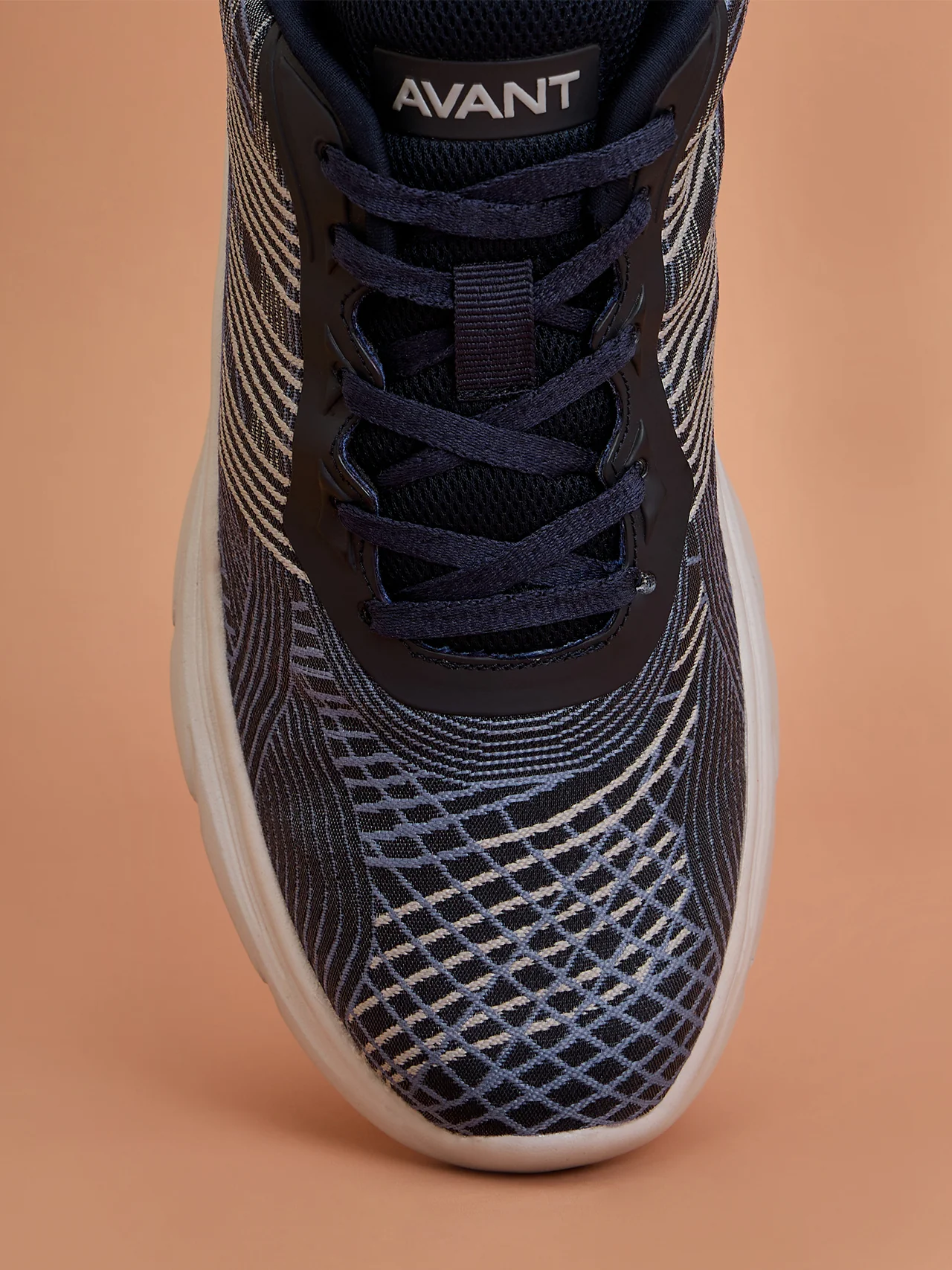 Avant Men's WalkRite Walking Shoes - Navy Blue - Image 6