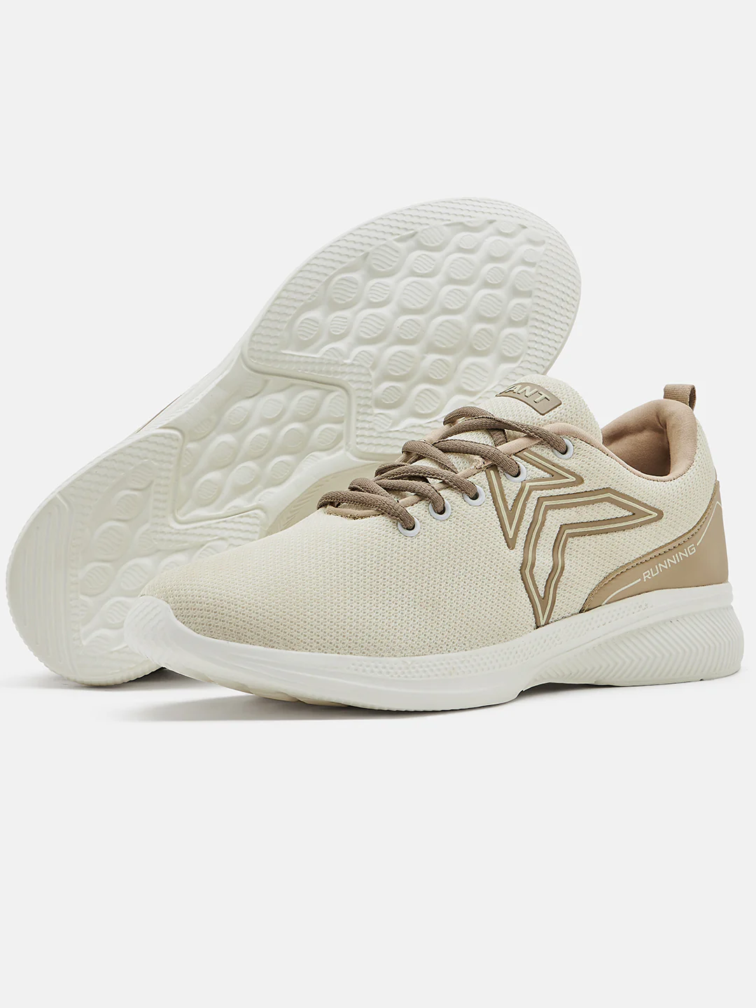 Avant Men's Wave Walking Shoes-Beige - Image 6