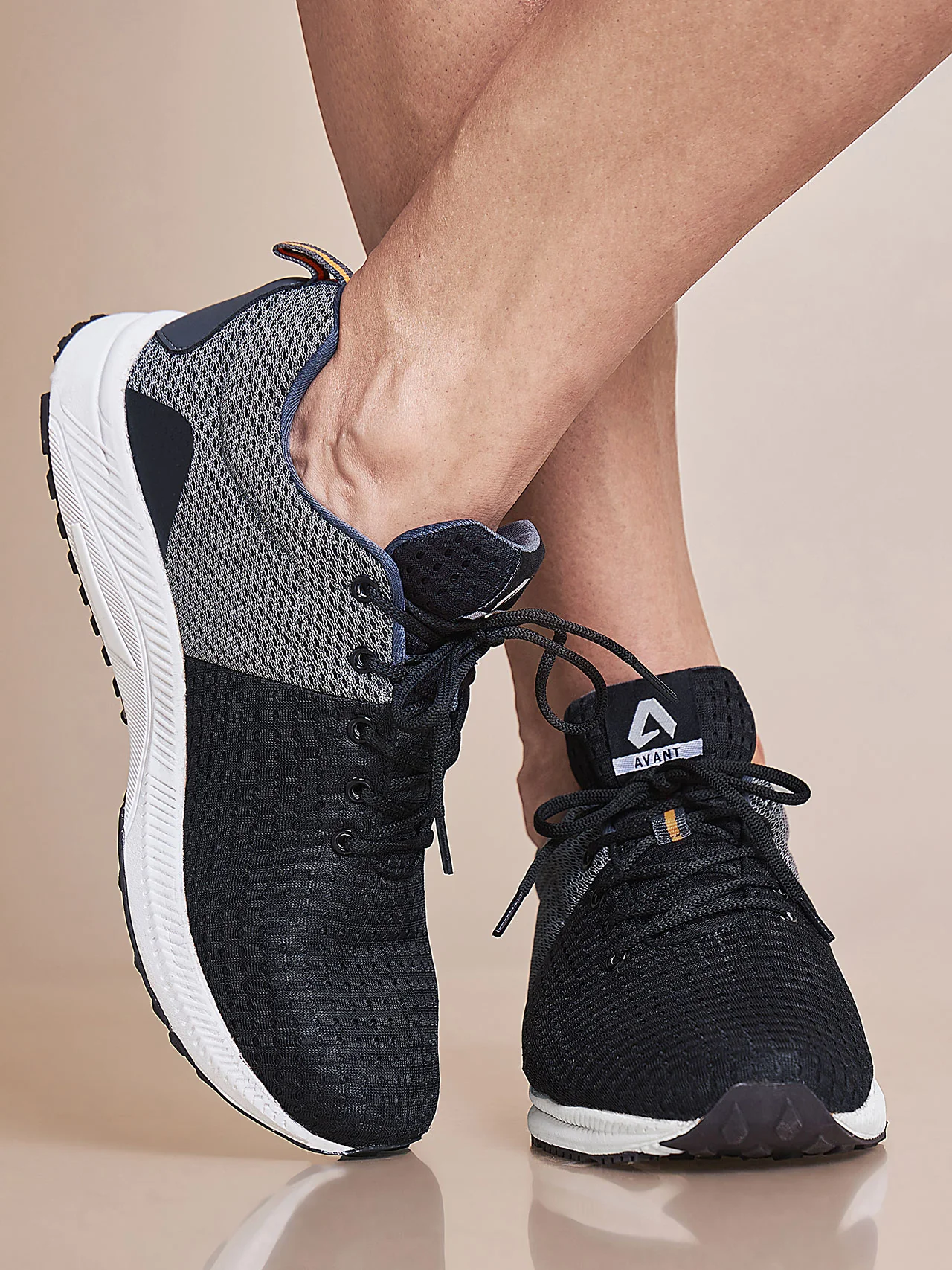 Avant Men's X Running and Training Shoes - Black/Grey - Image 2