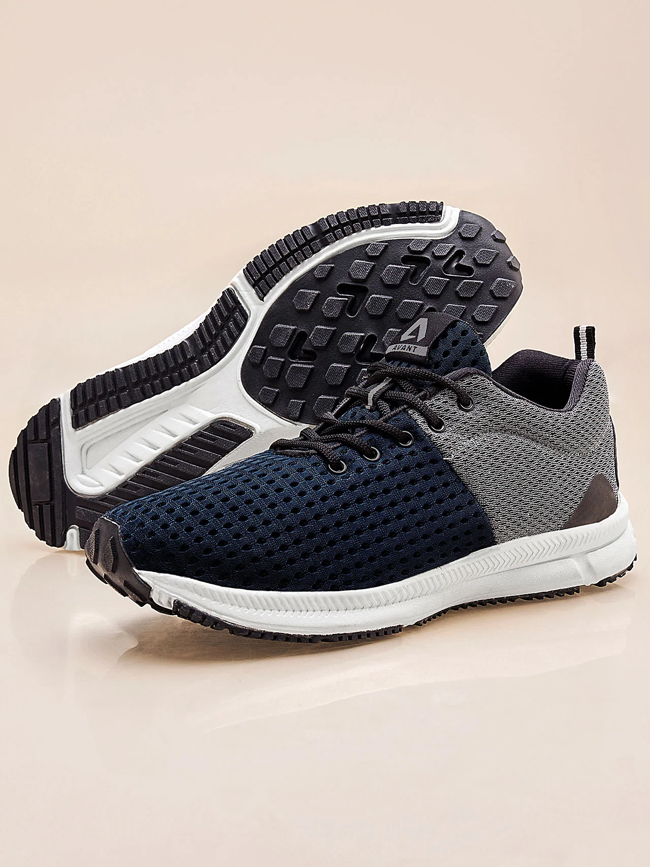Avant Men's X Running and Training Shoes - Navy Blue/Dark Grey - Image 7