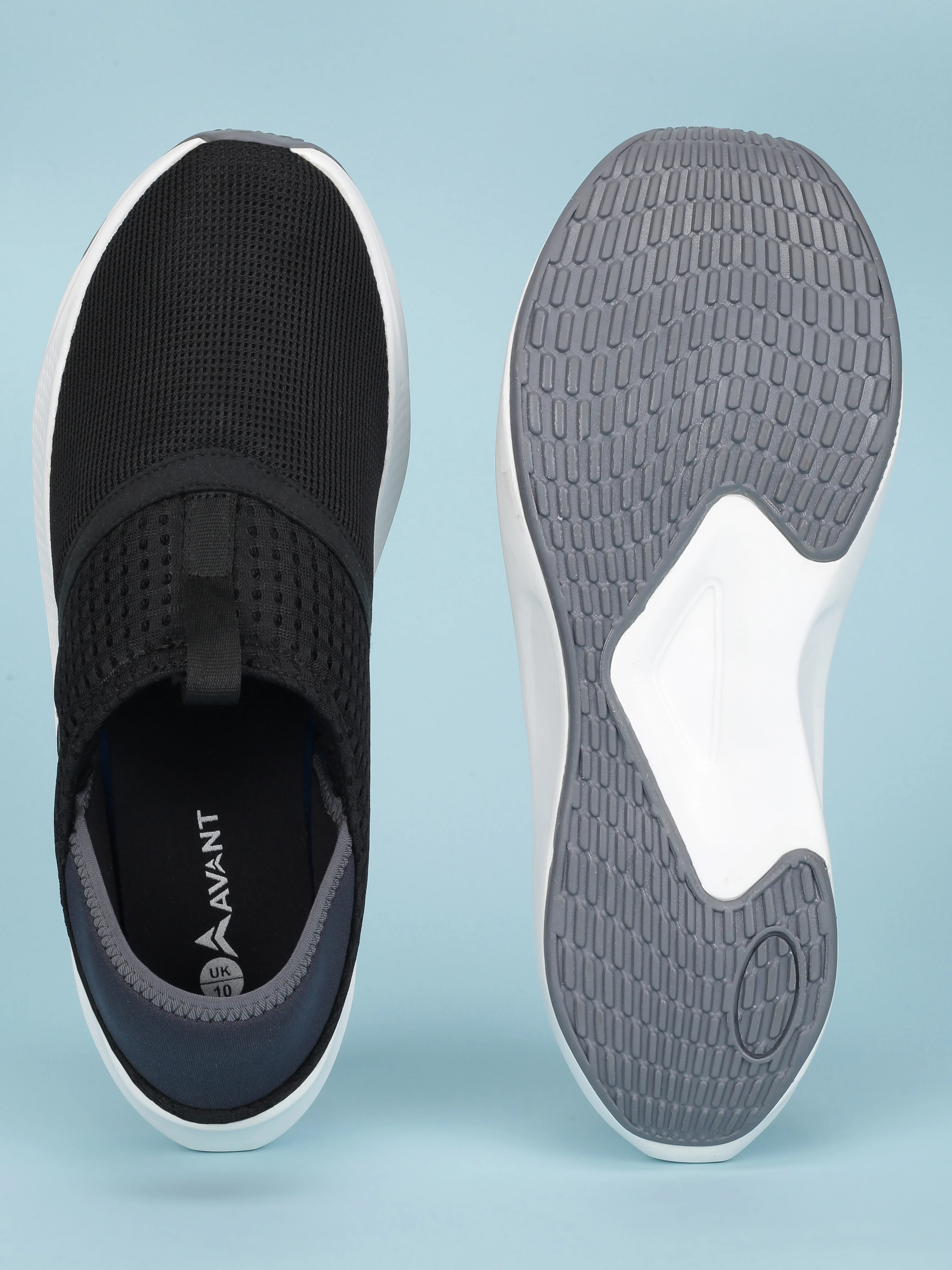 Avant Men's ZeroTie Walking Shoes - Black - Image 4