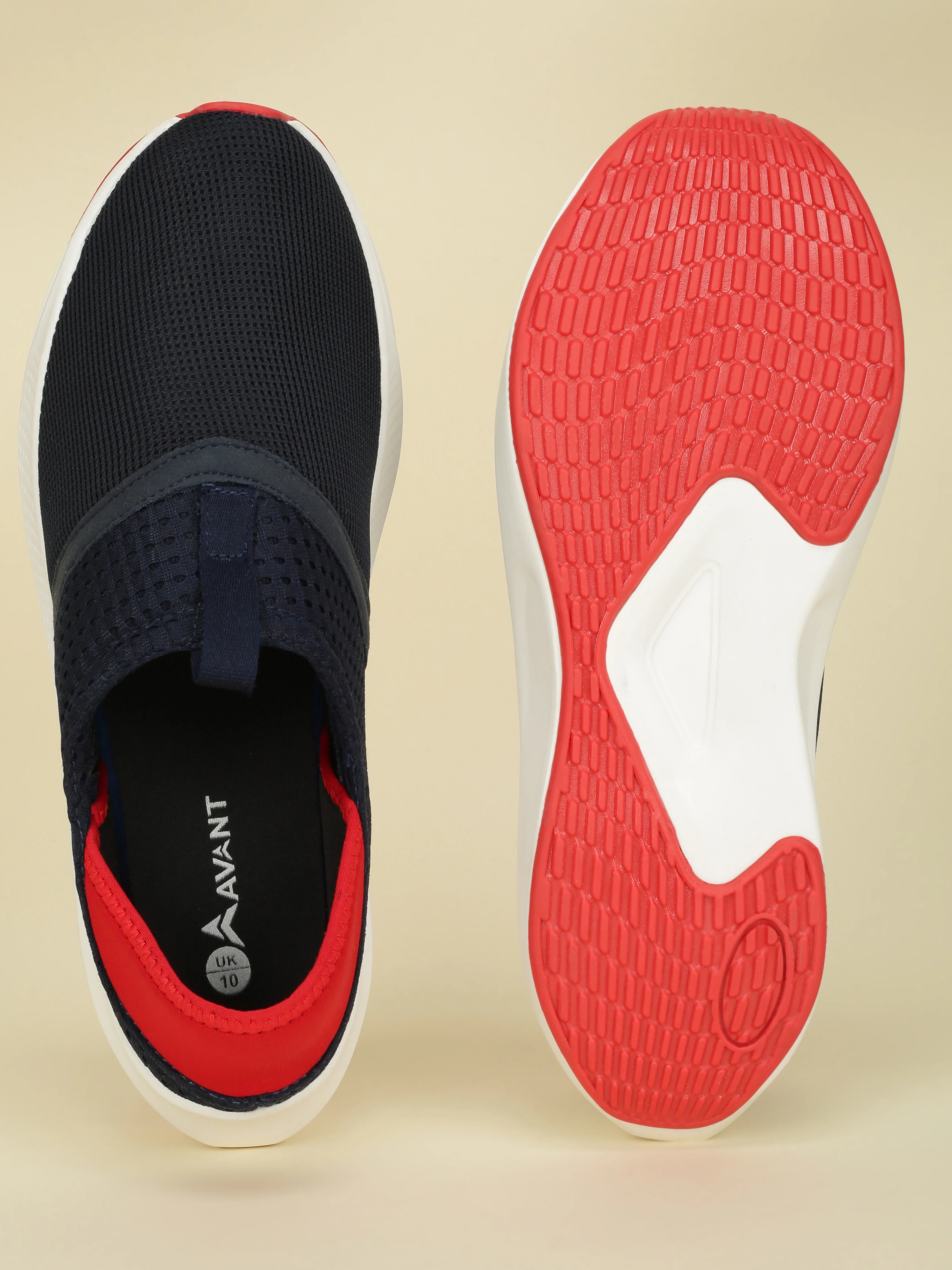Avant Men's ZeroTie Walking Shoes - Navy - Image 4