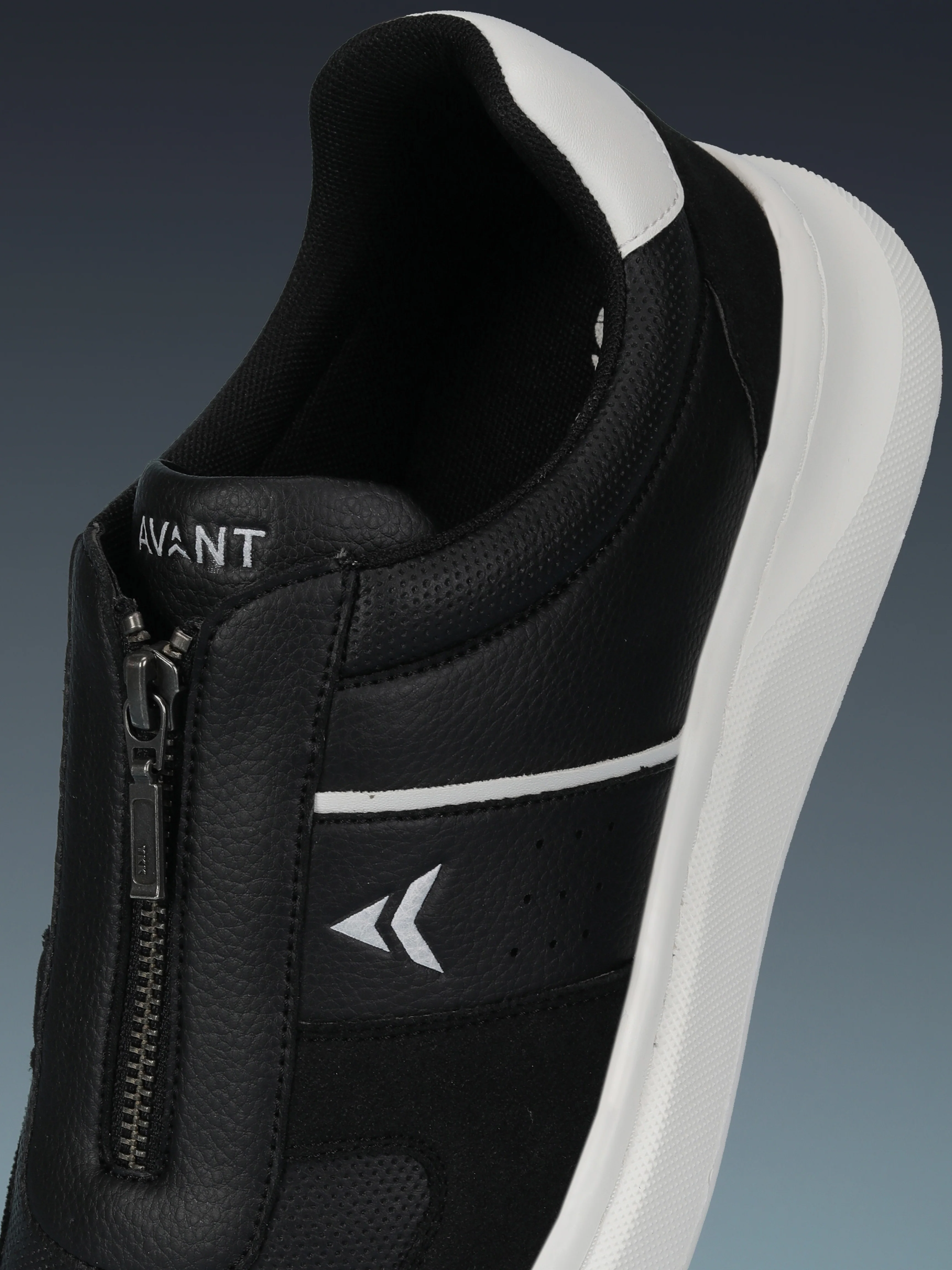 Avant Men's ZipWalk Casual Shoes - Black - Image 11