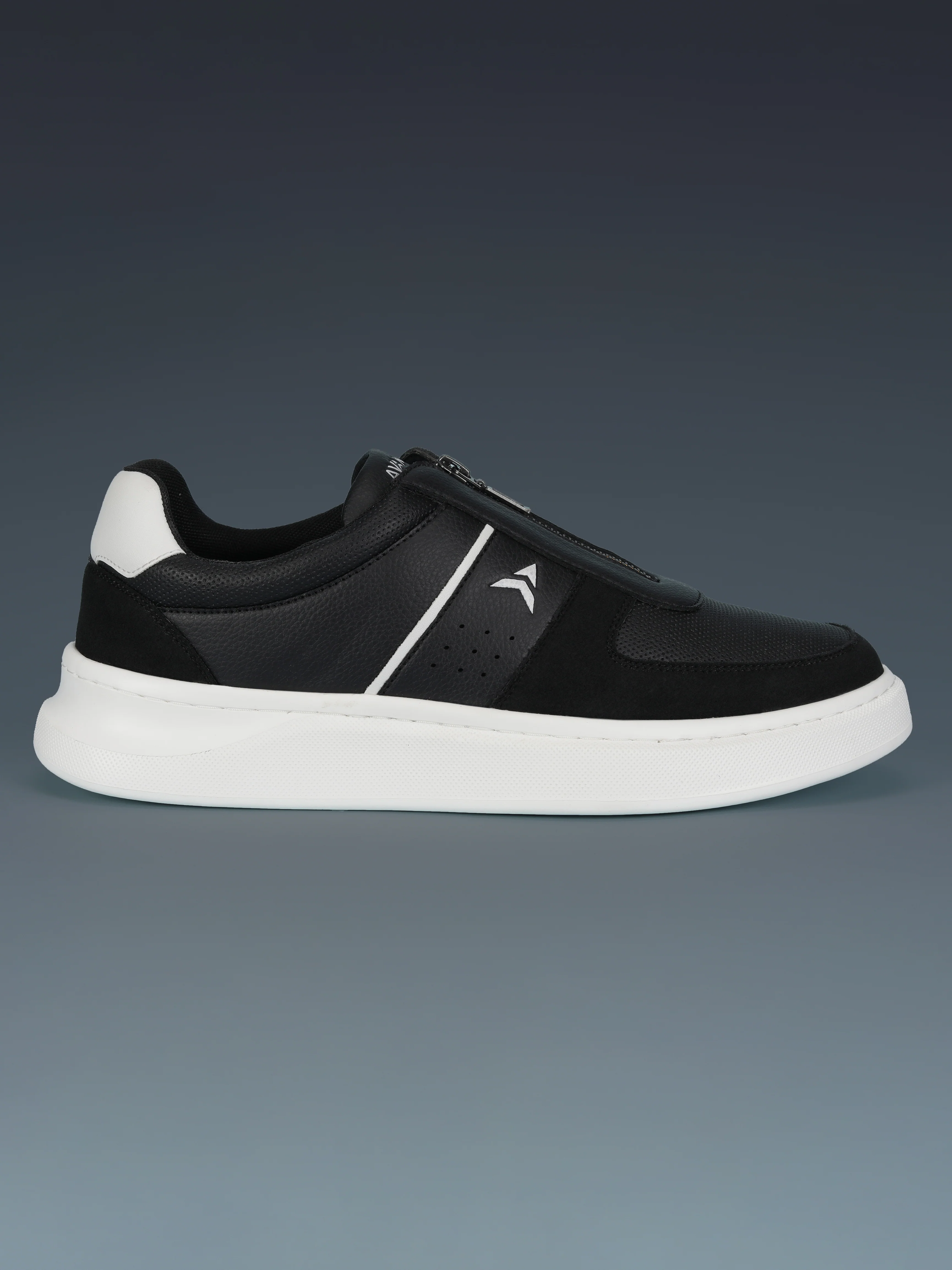 Avant Men's ZipWalk Casual Shoes - Black - Image 3