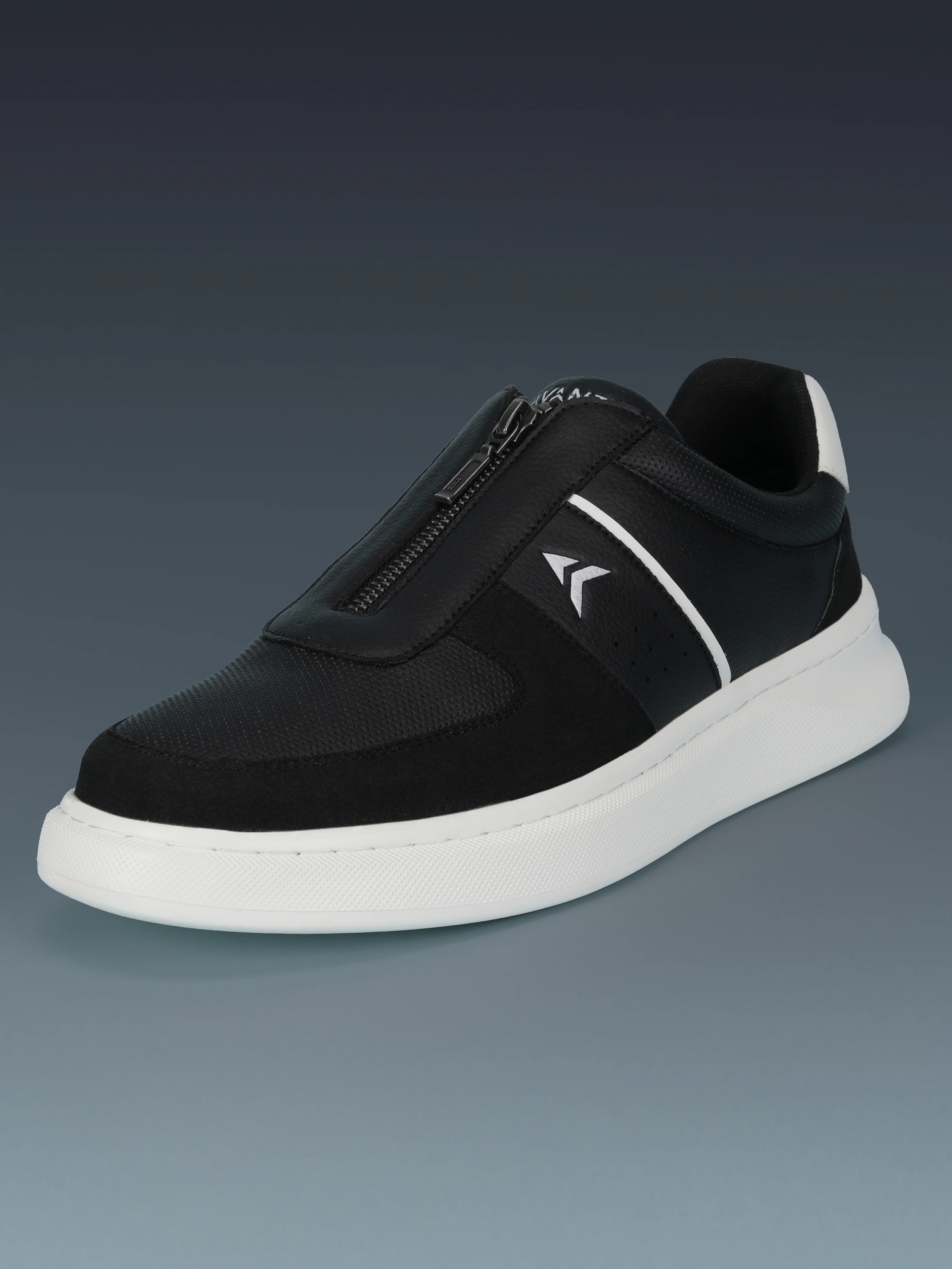 Avant Men's ZipWalk Casual Shoes - Black - Image 7