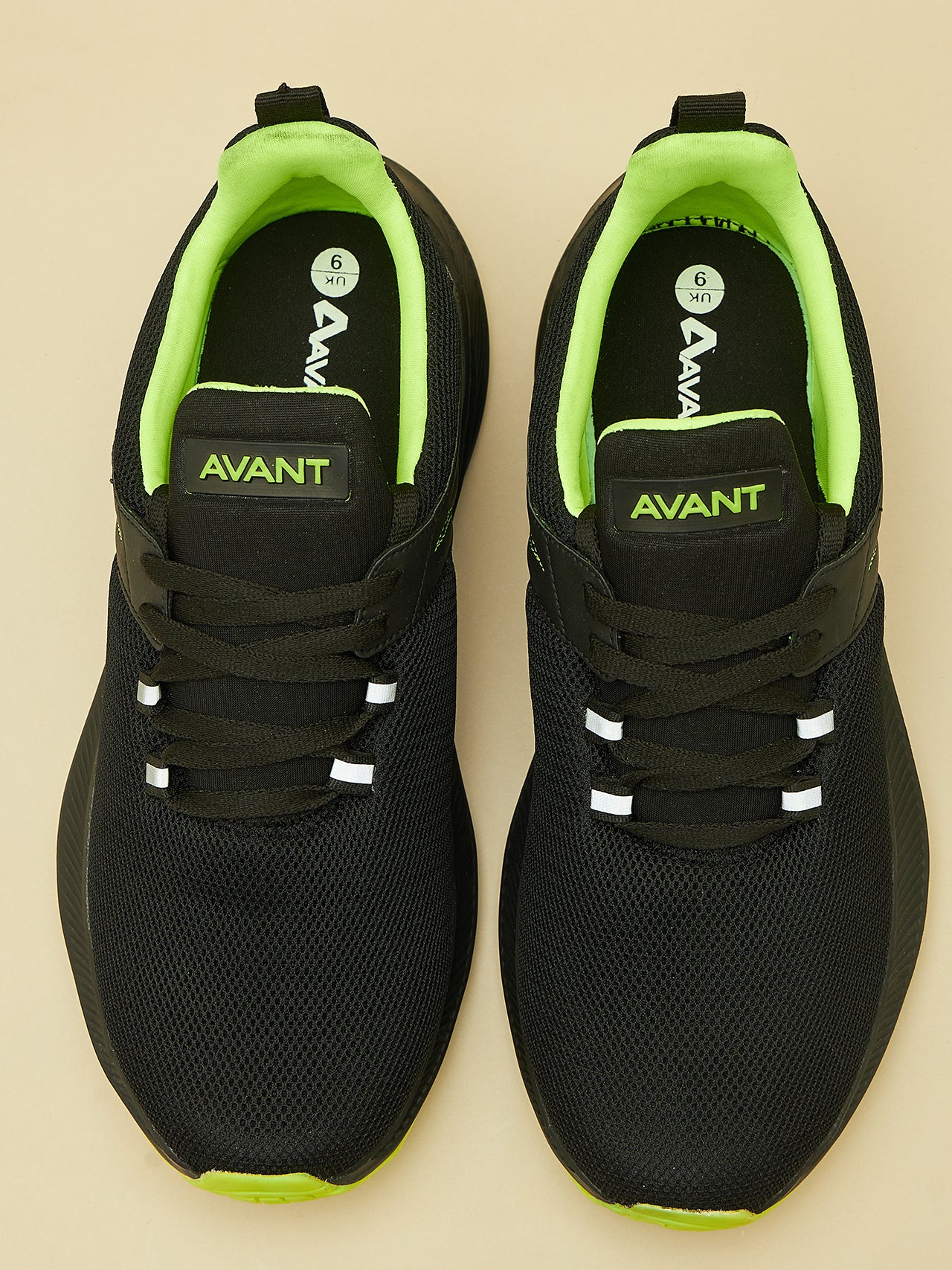 Avant Mens Ultra Flex Walking Shoes, TPR outsoles, Black - Image 8