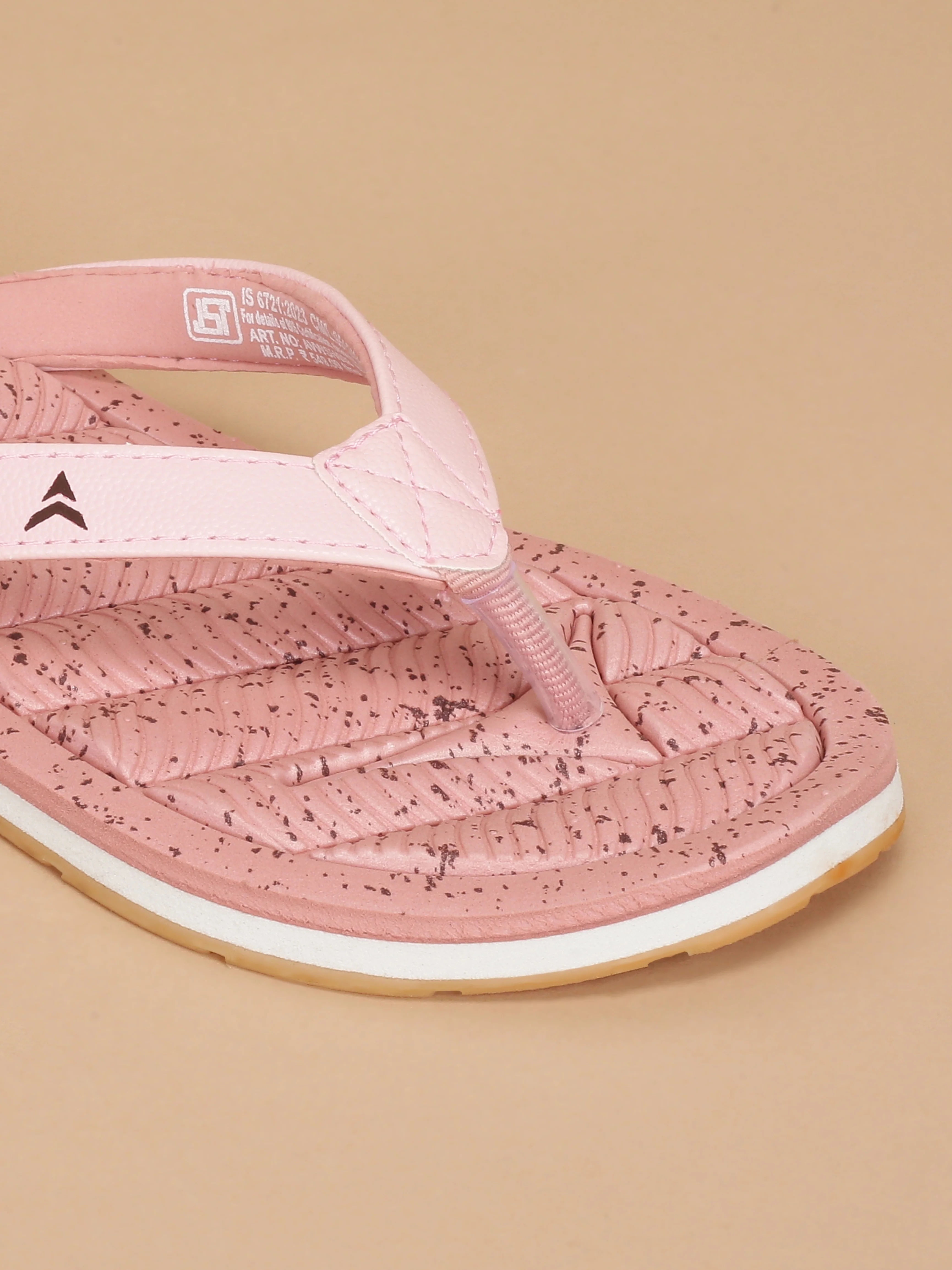 Avant Women's Aeris Flip Flops - Pink / Maroon - Image 4
