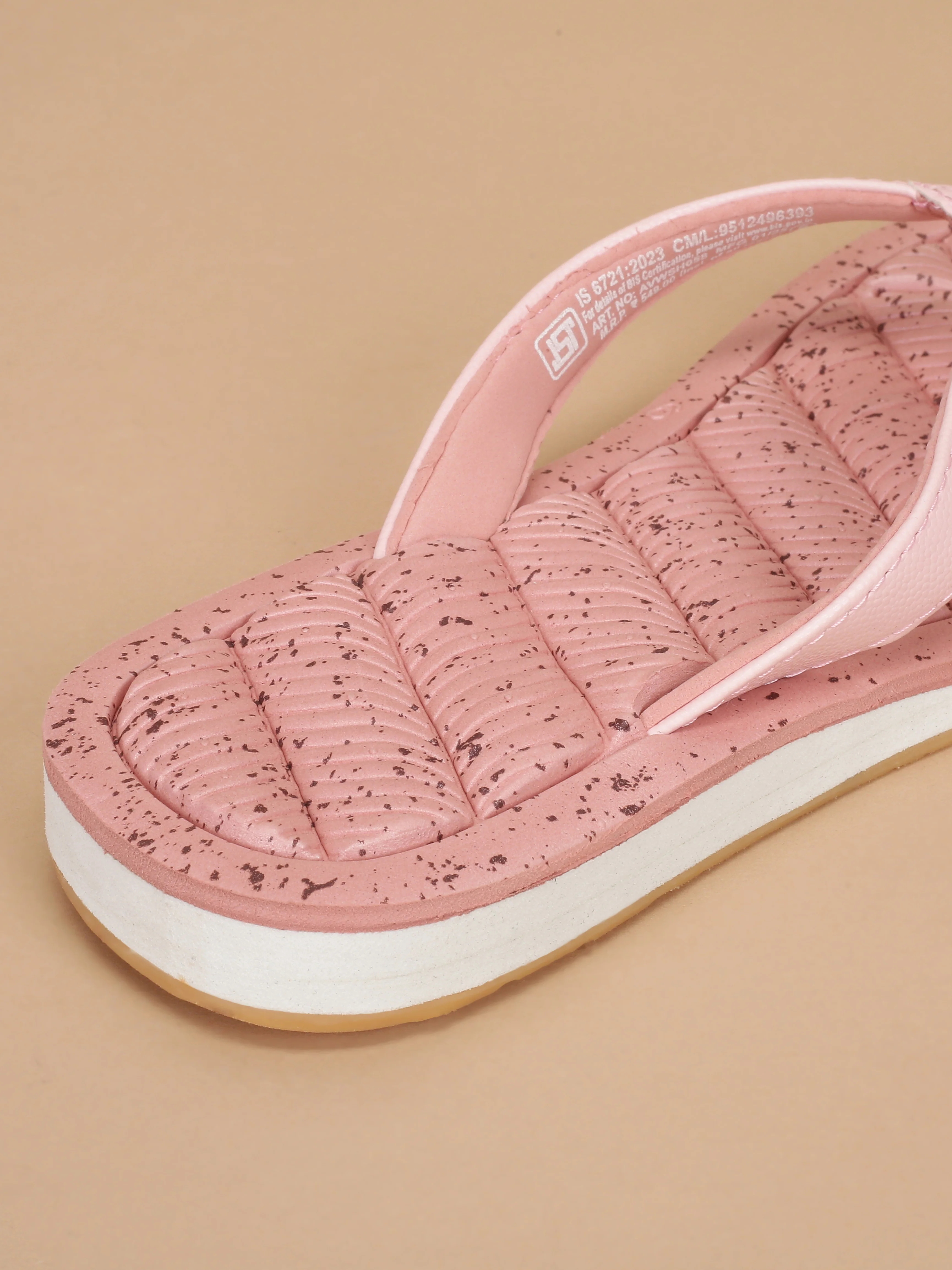 Avant Women's Aeris Flip Flops - Pink / Maroon - Image 5