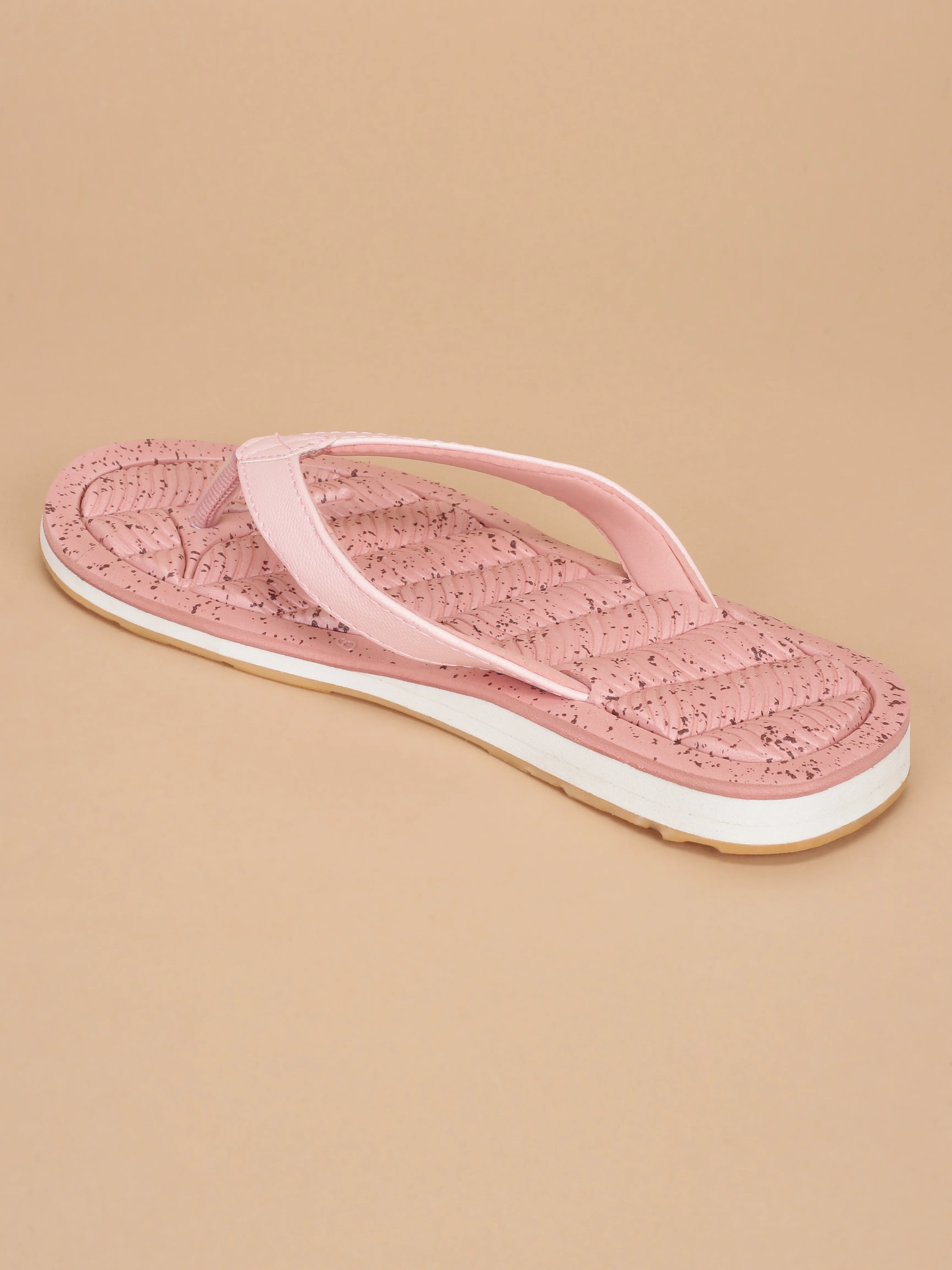 Avant Women's Aeris Flip Flops - Pink / Maroon - Image 7