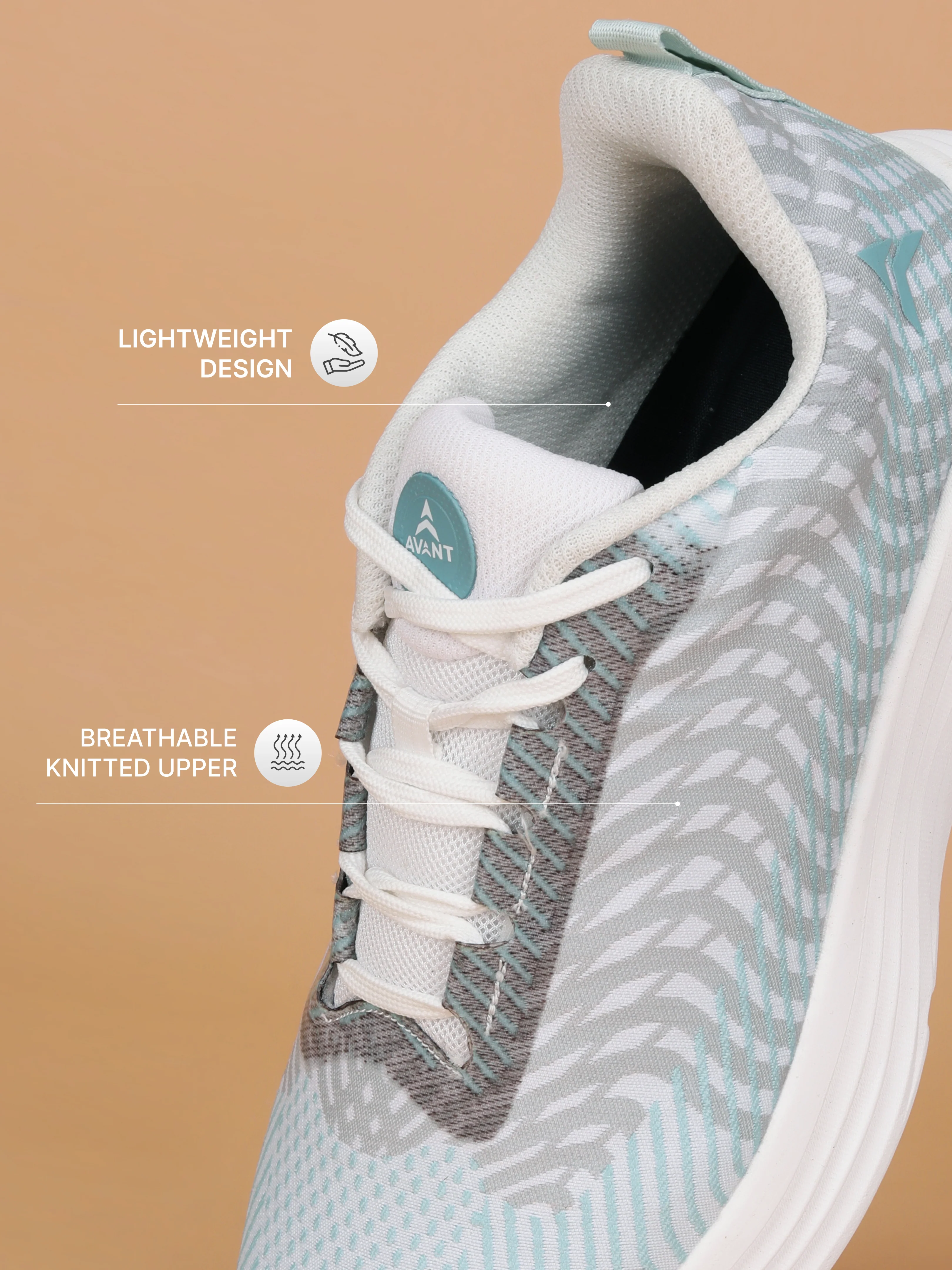 Avant Women's Aeris Sneaker Shoes - L.Blue - Image 4