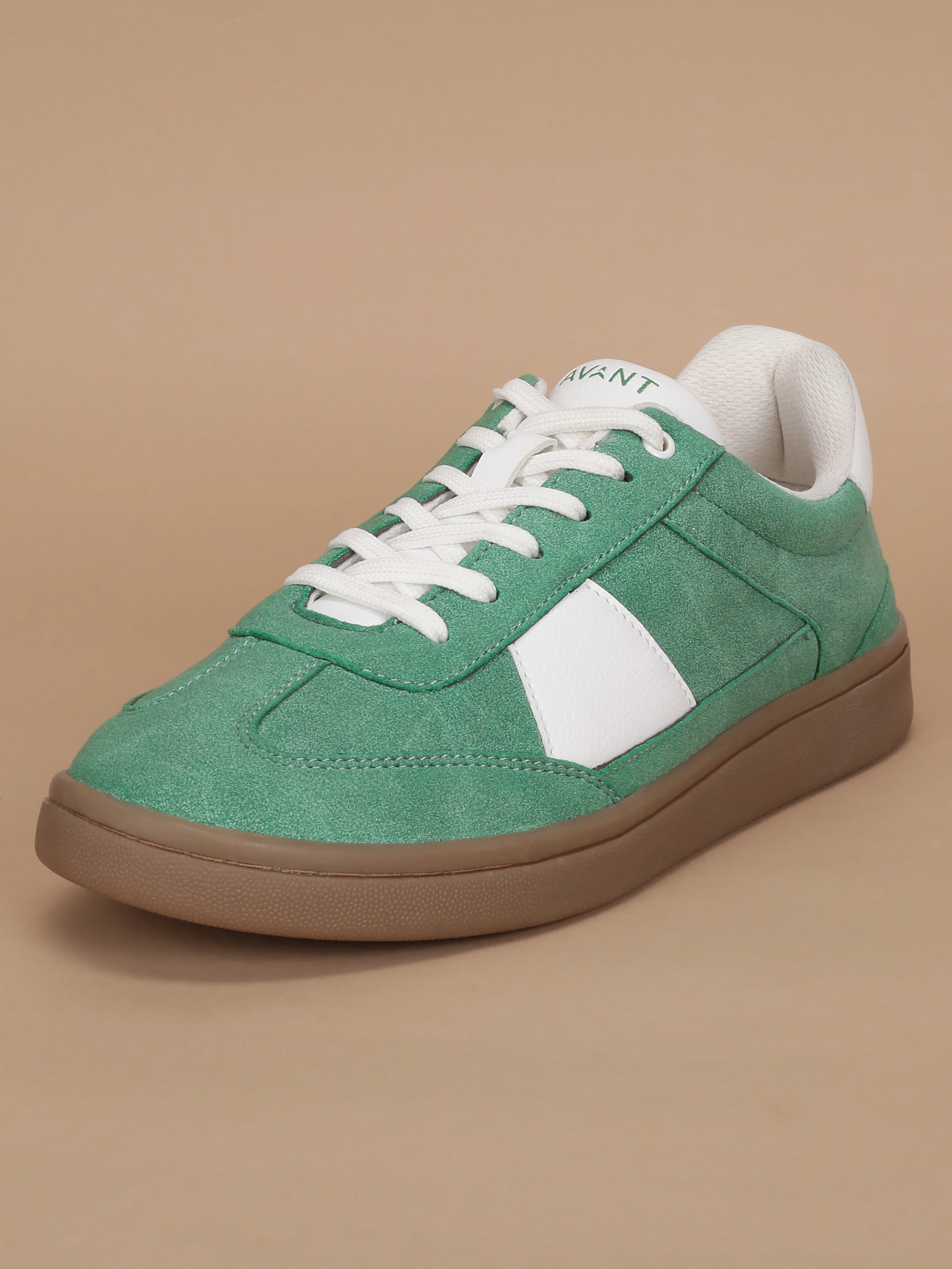 Avant Women's Arche Sneakers - Green/White - Image 2