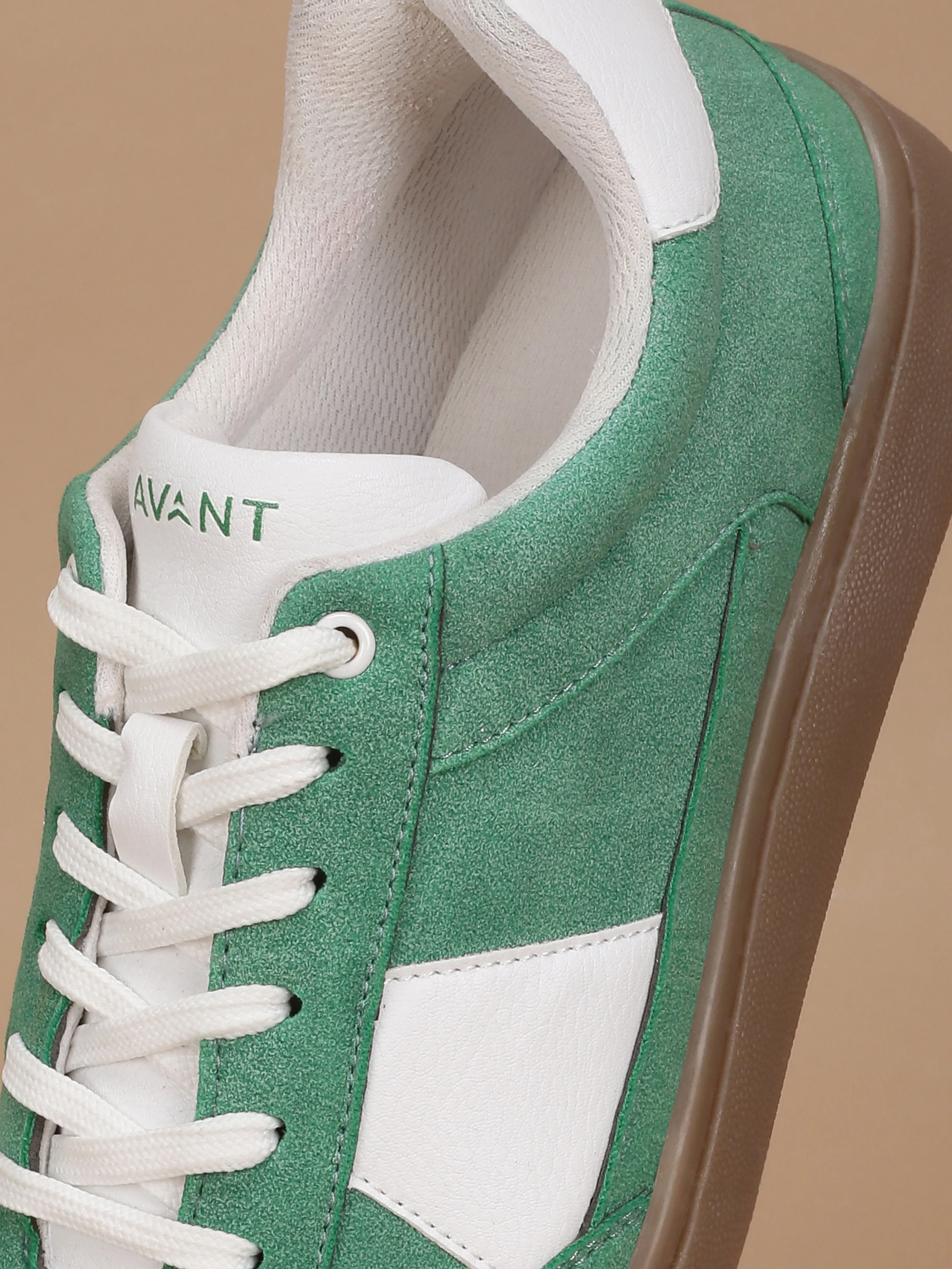 Avant Women's Arche Sneakers - Green/White - Image 6