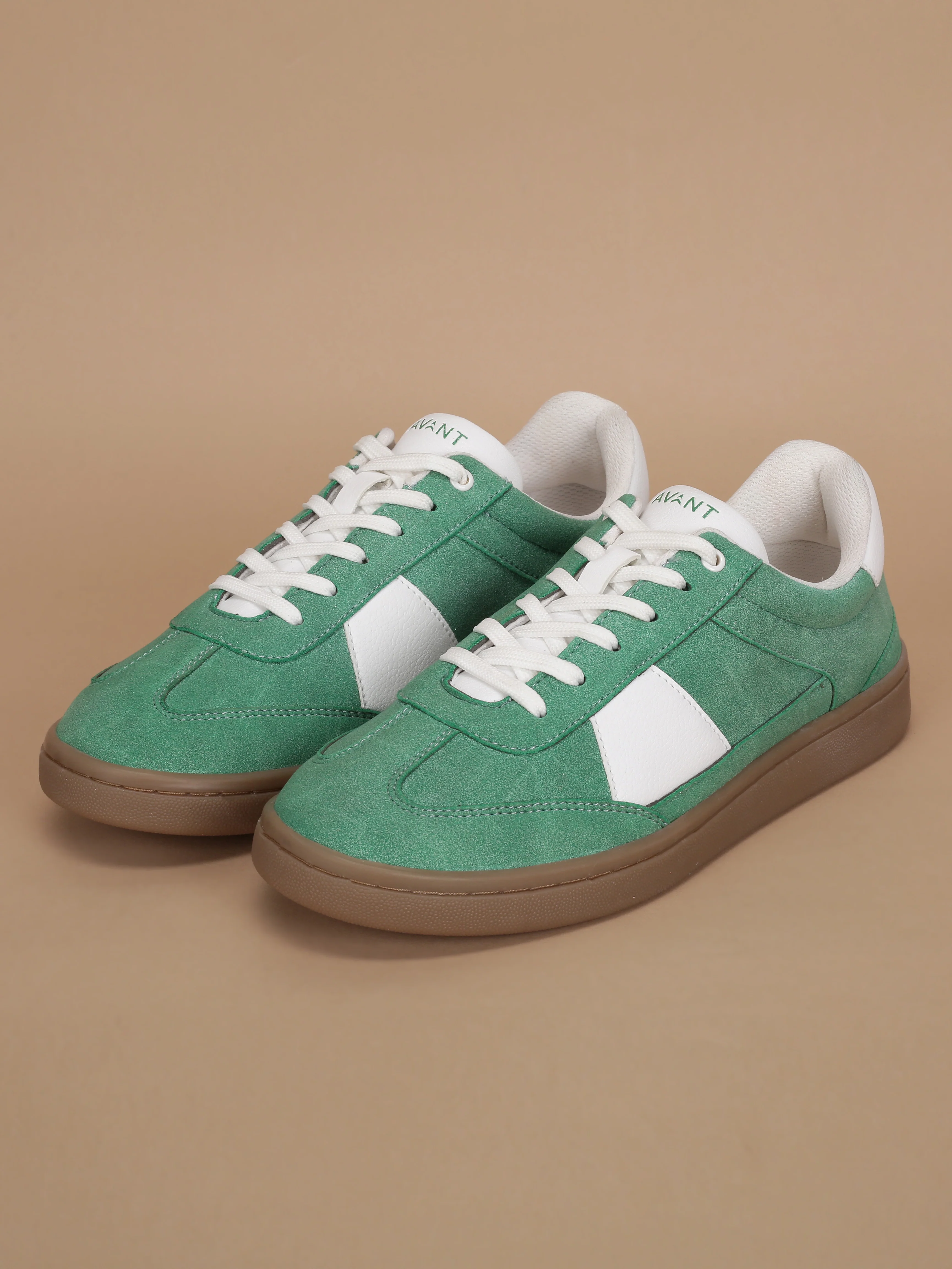 Avant Women's Arche Sneakers - Green/White - Image 7
