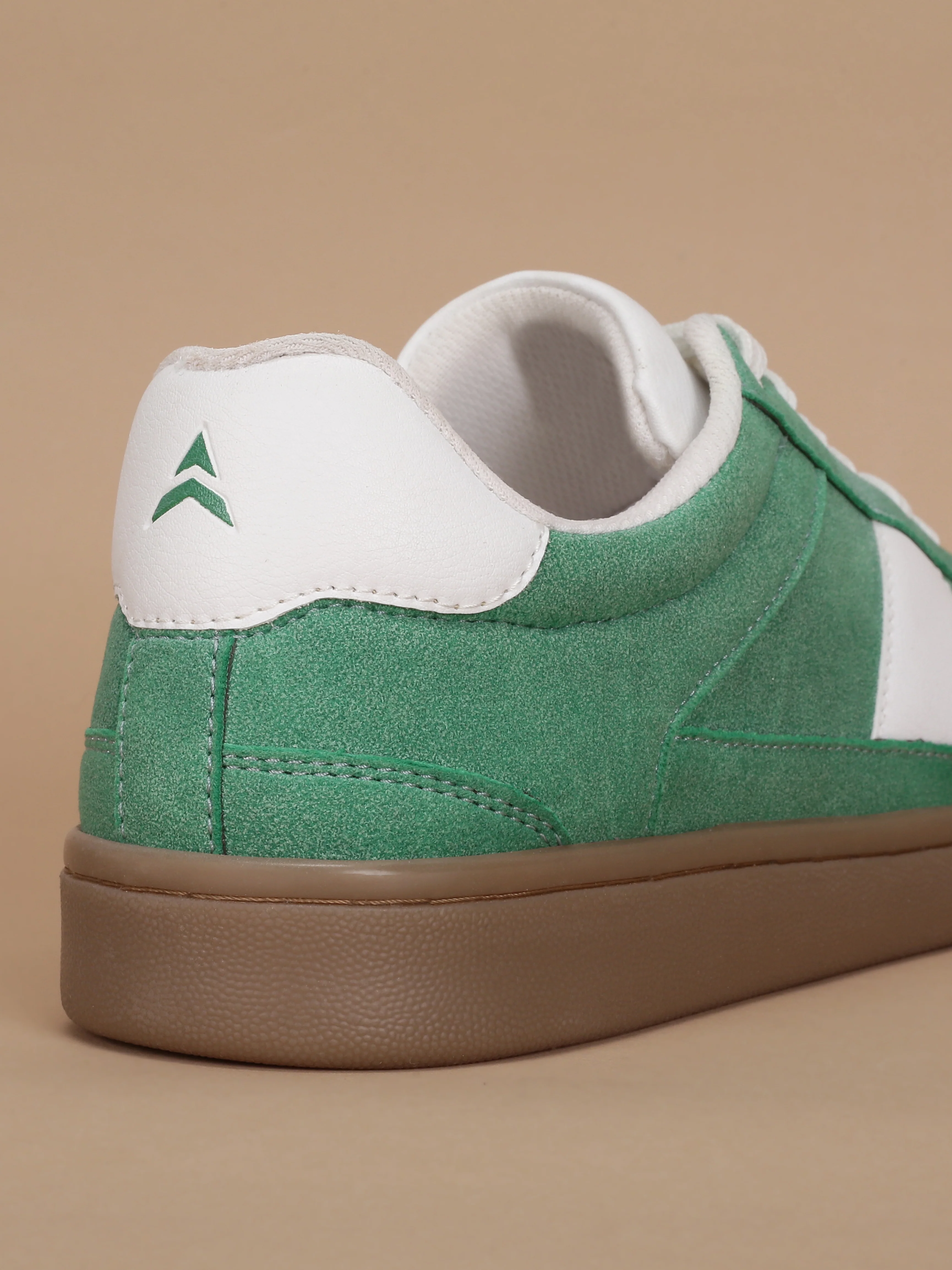 Avant Women's Arche Sneakers - Green/White - Image 8