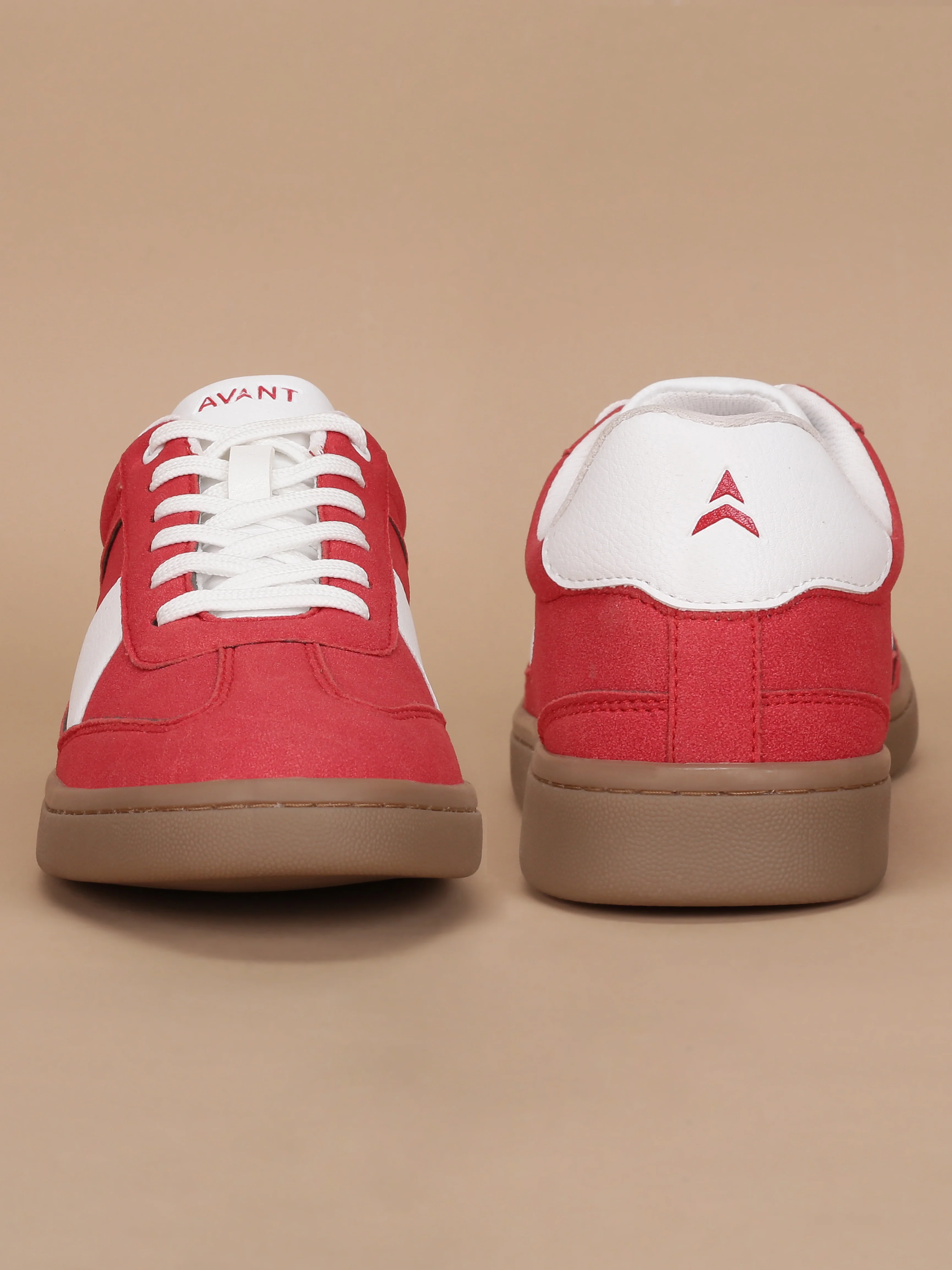 Avant Women's Arche Sneakers - Red/White - Image 5