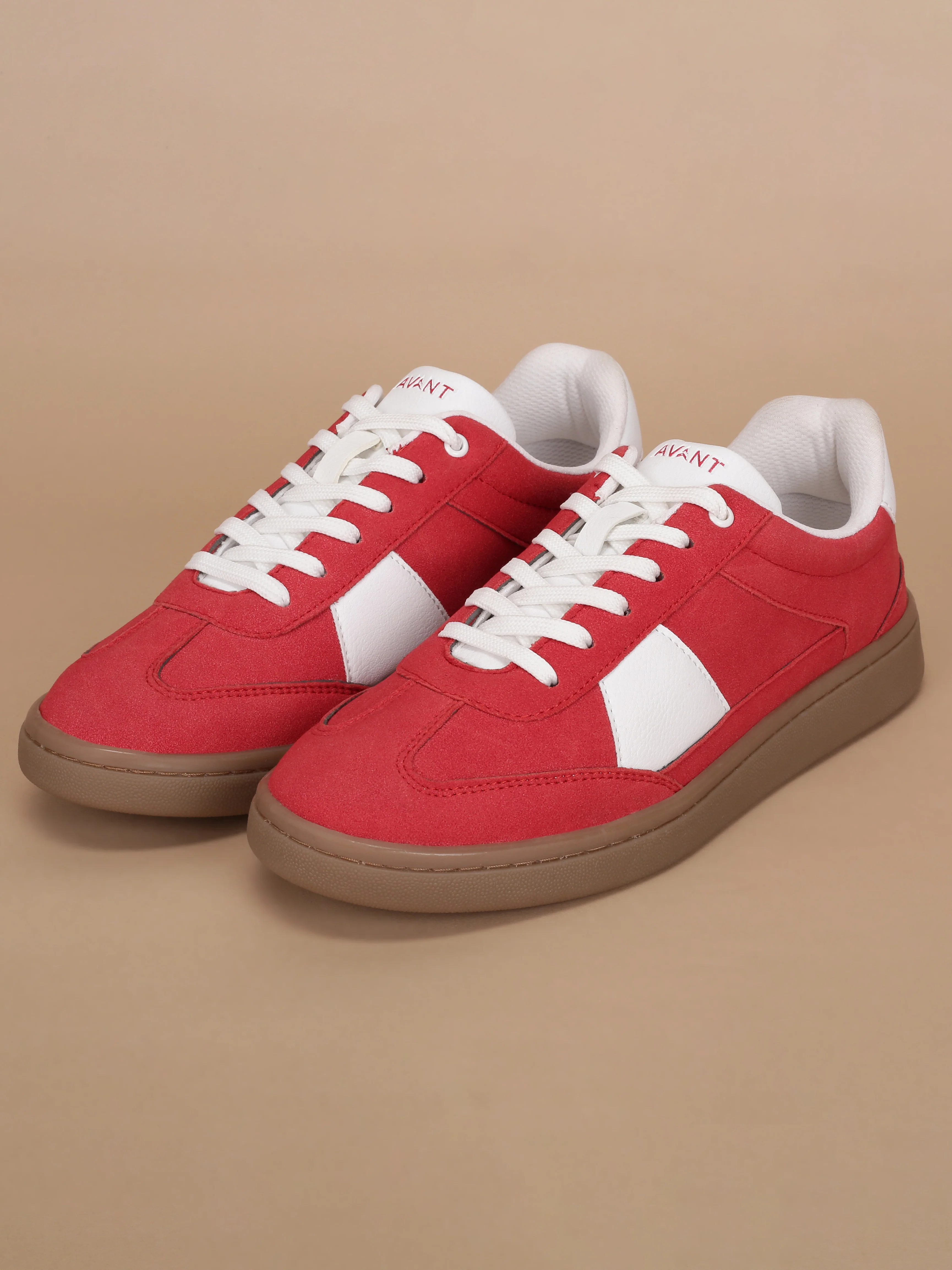Avant Women's Arche Sneakers - Red/White - Image 7