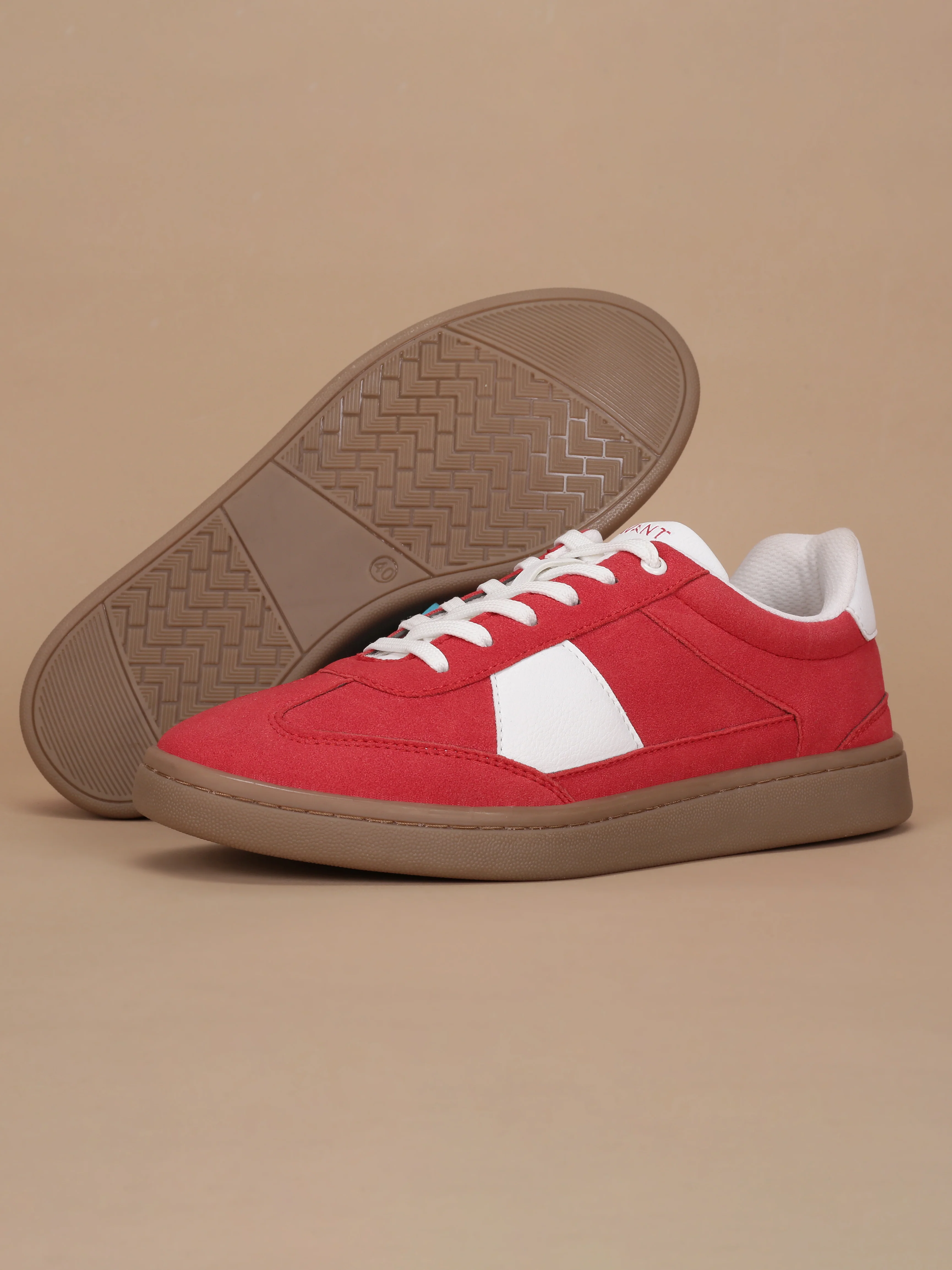 Avant Women's Arche Sneakers - Red/White - Image 9