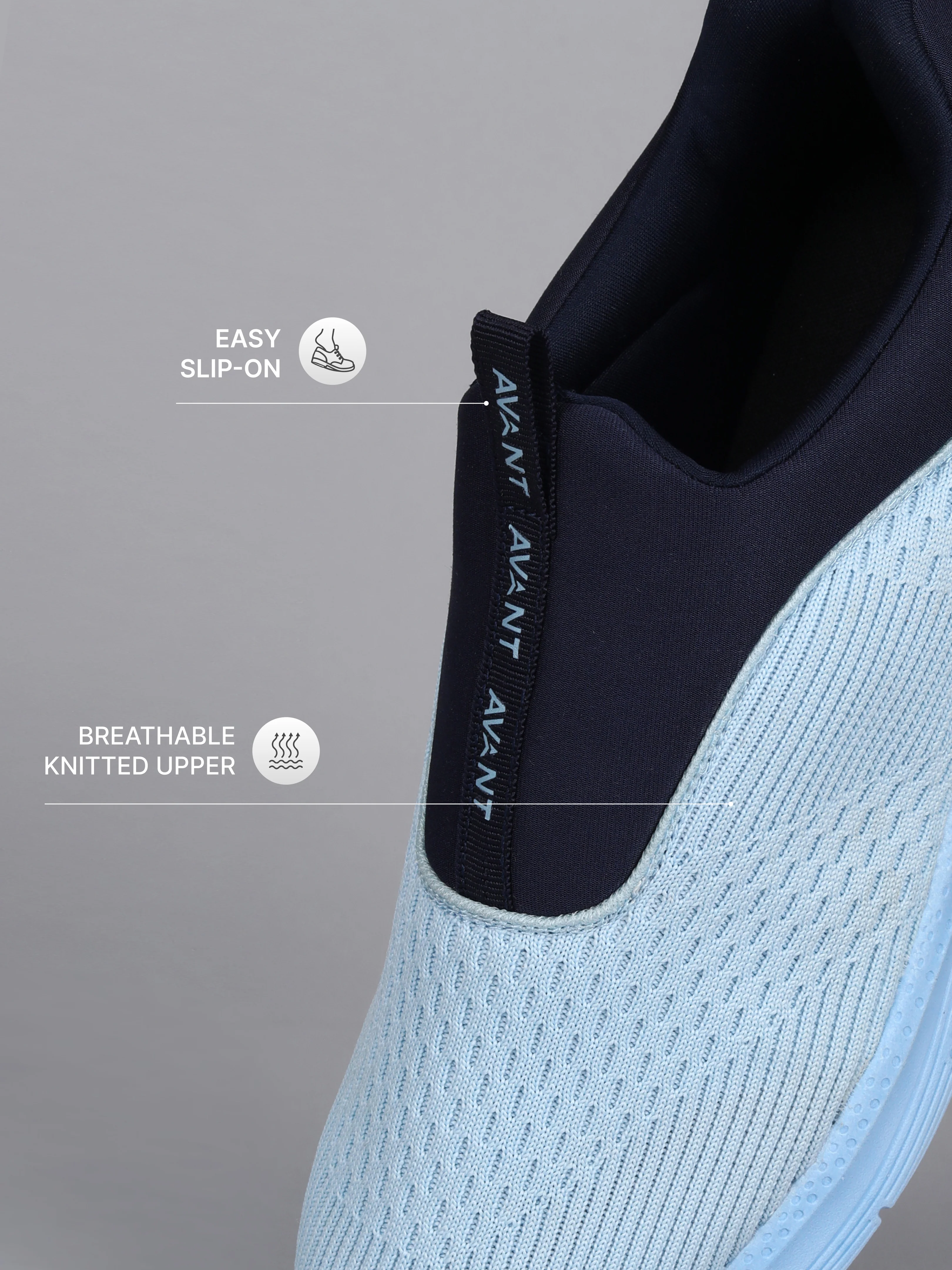 Avant Women's Celessa Walking Shoes - Ice Blue - Image 4
