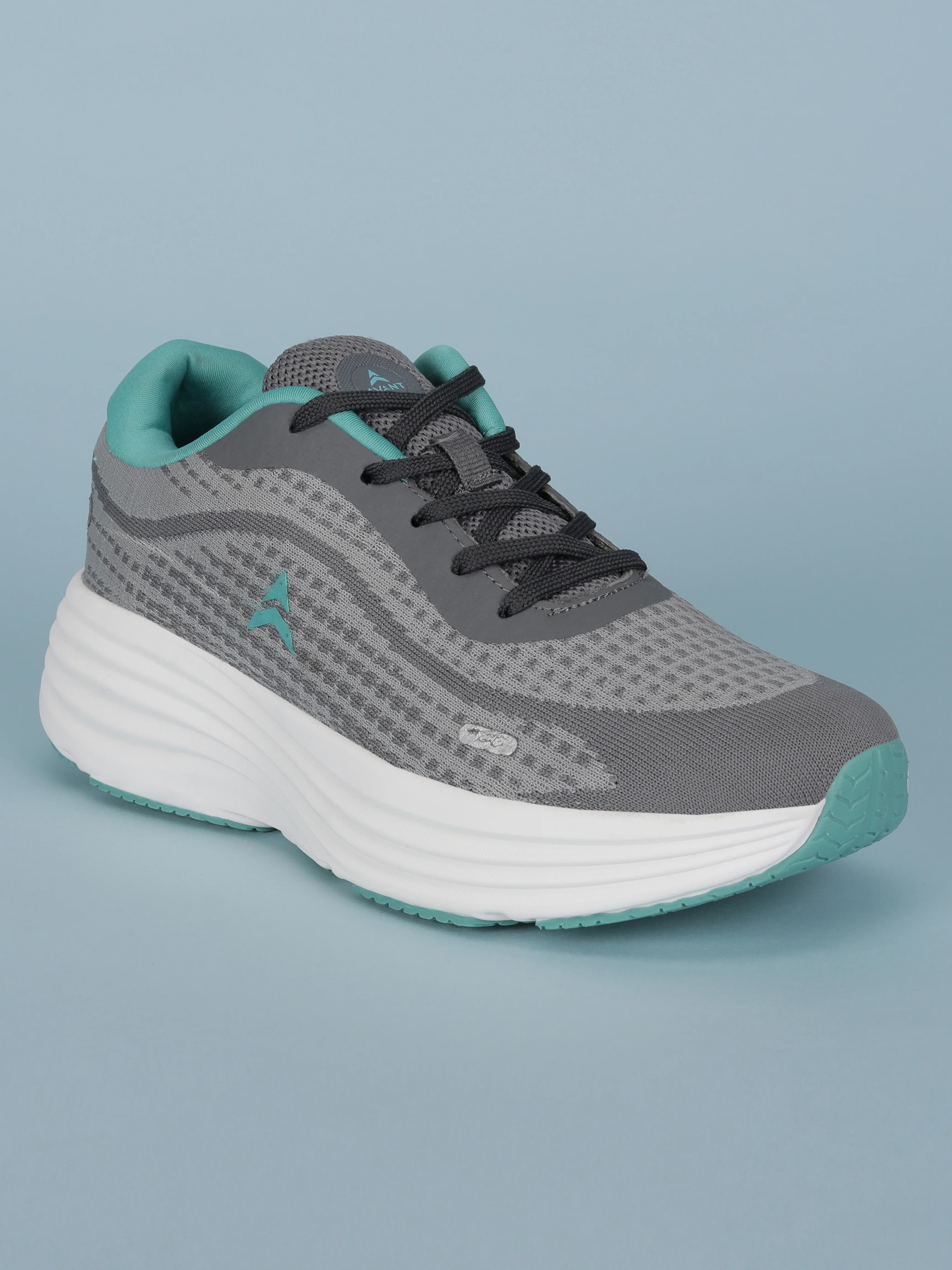 Avant Women's Cove Running Shoes - Grey/Sea Green - Image 4