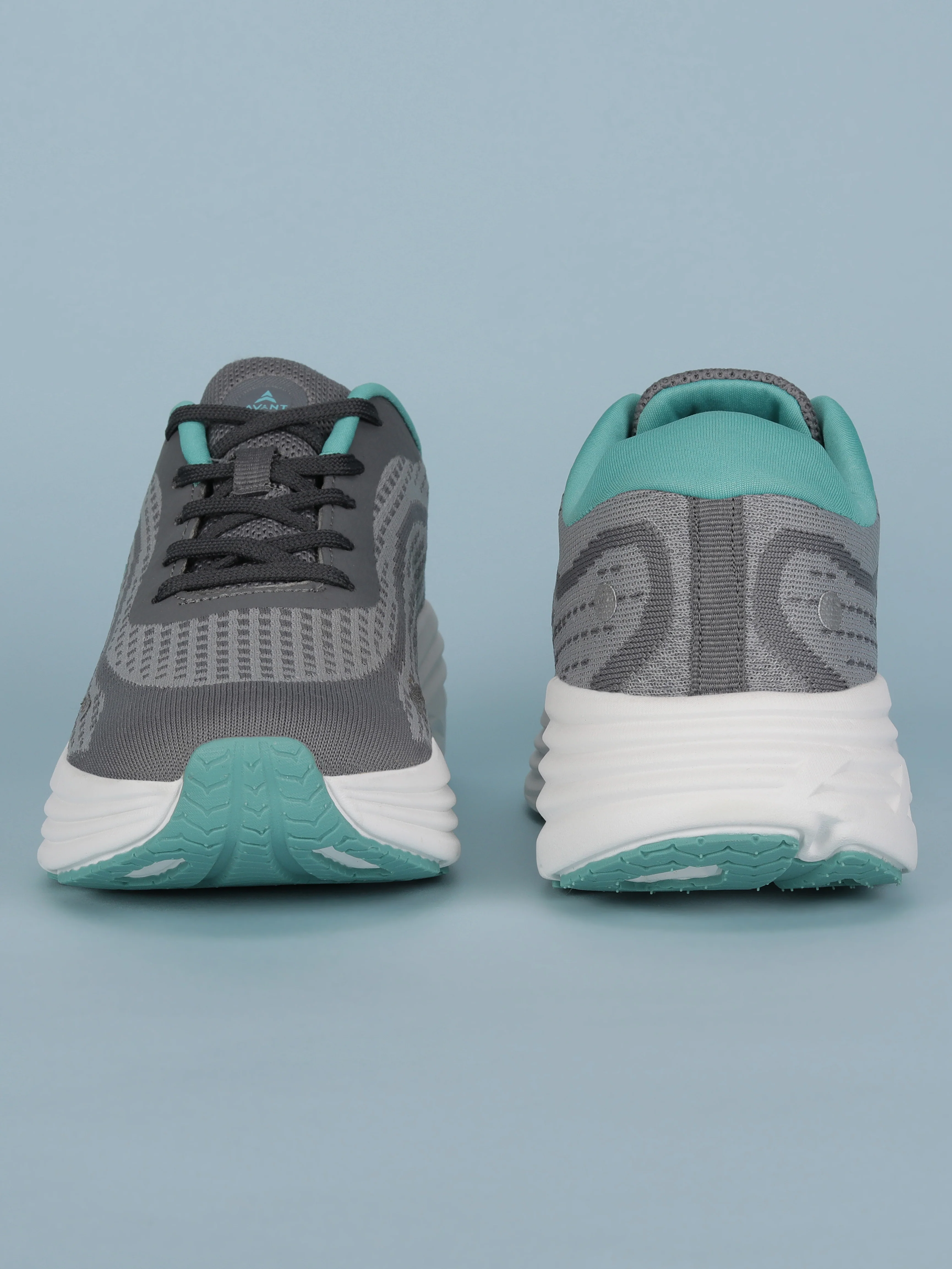 Avant Women's Cove Running Shoes - Grey/Sea Green - Image 8