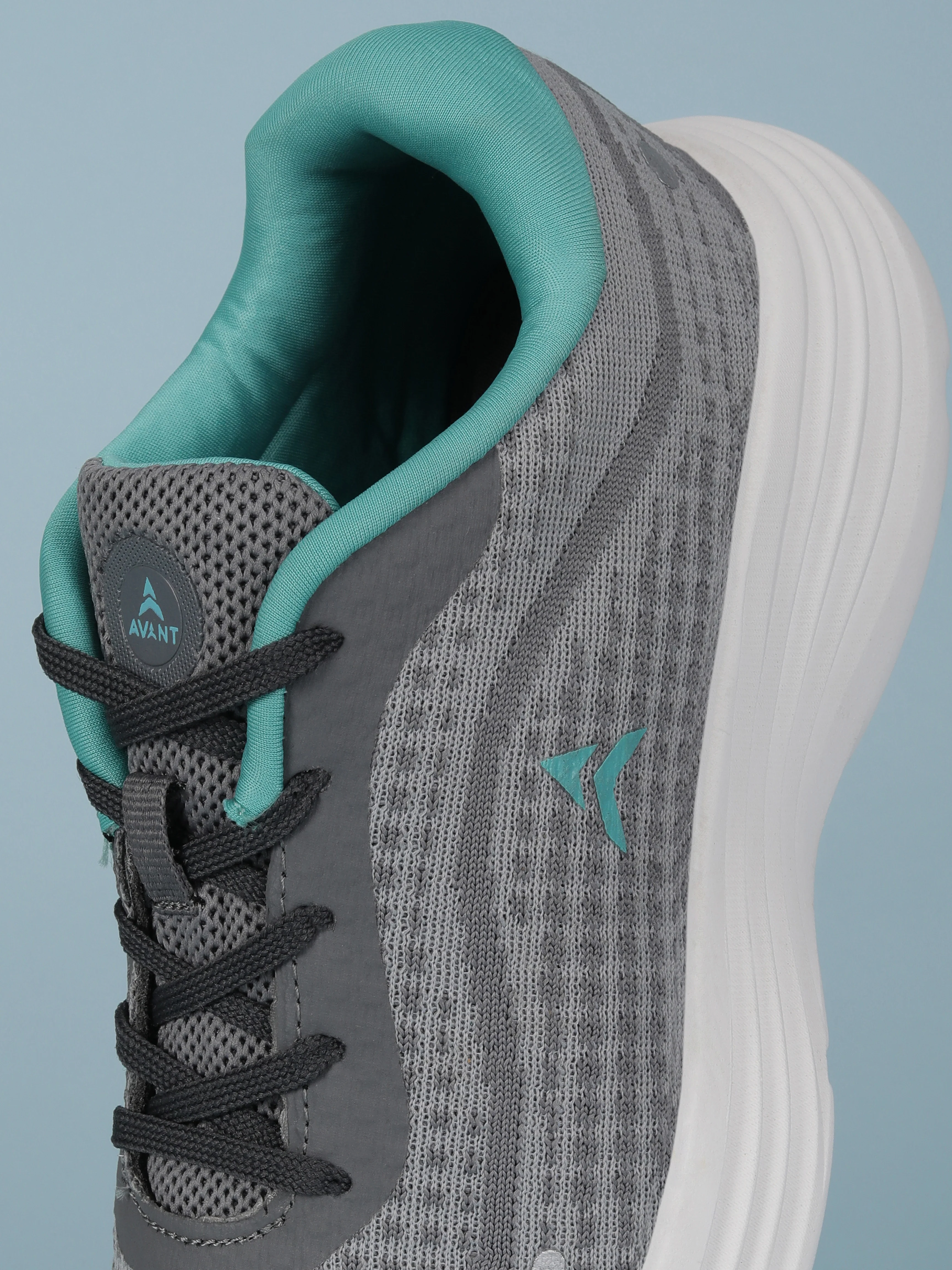 Avant Women's Cove Running Shoes - Grey/Sea Green - Image 9