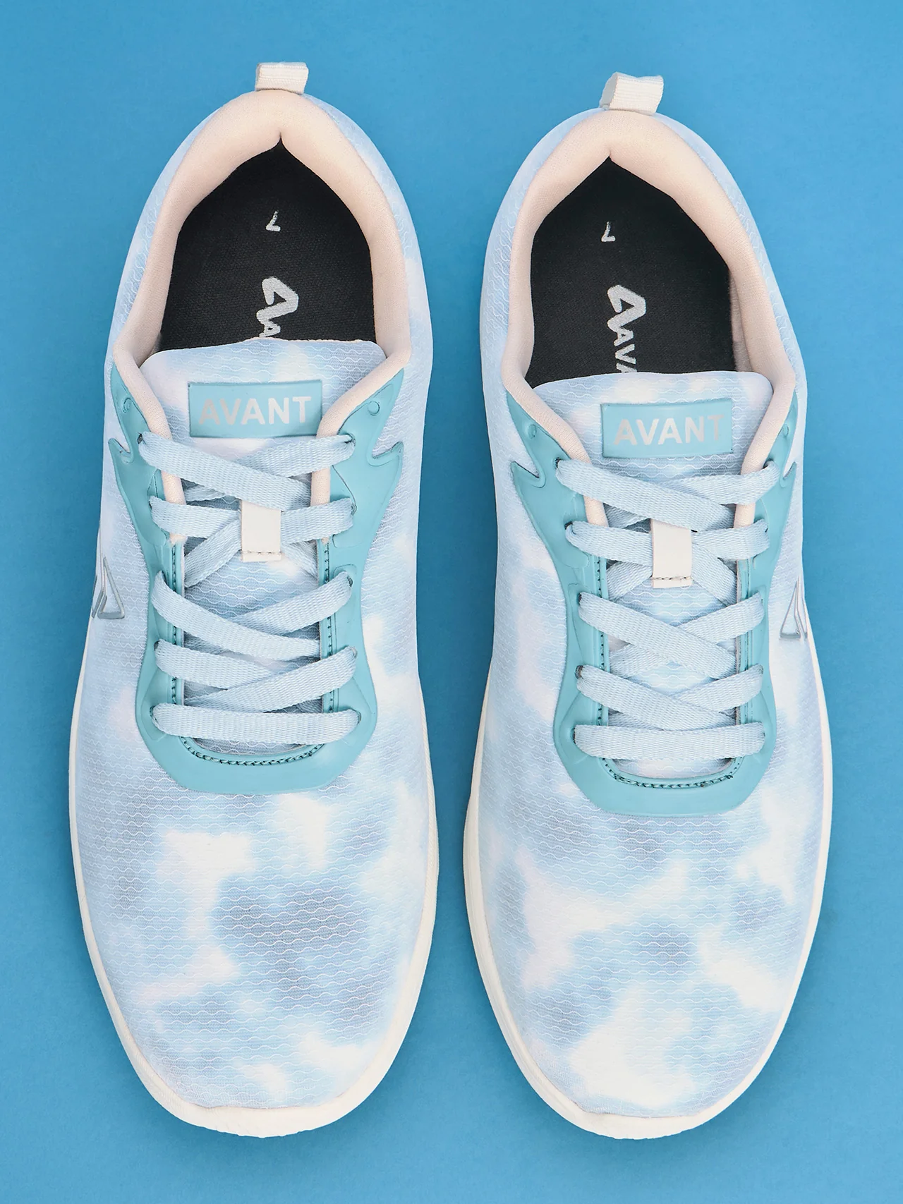 Avant Women's Elegant Walking Shoes - Blue/White - Image 9