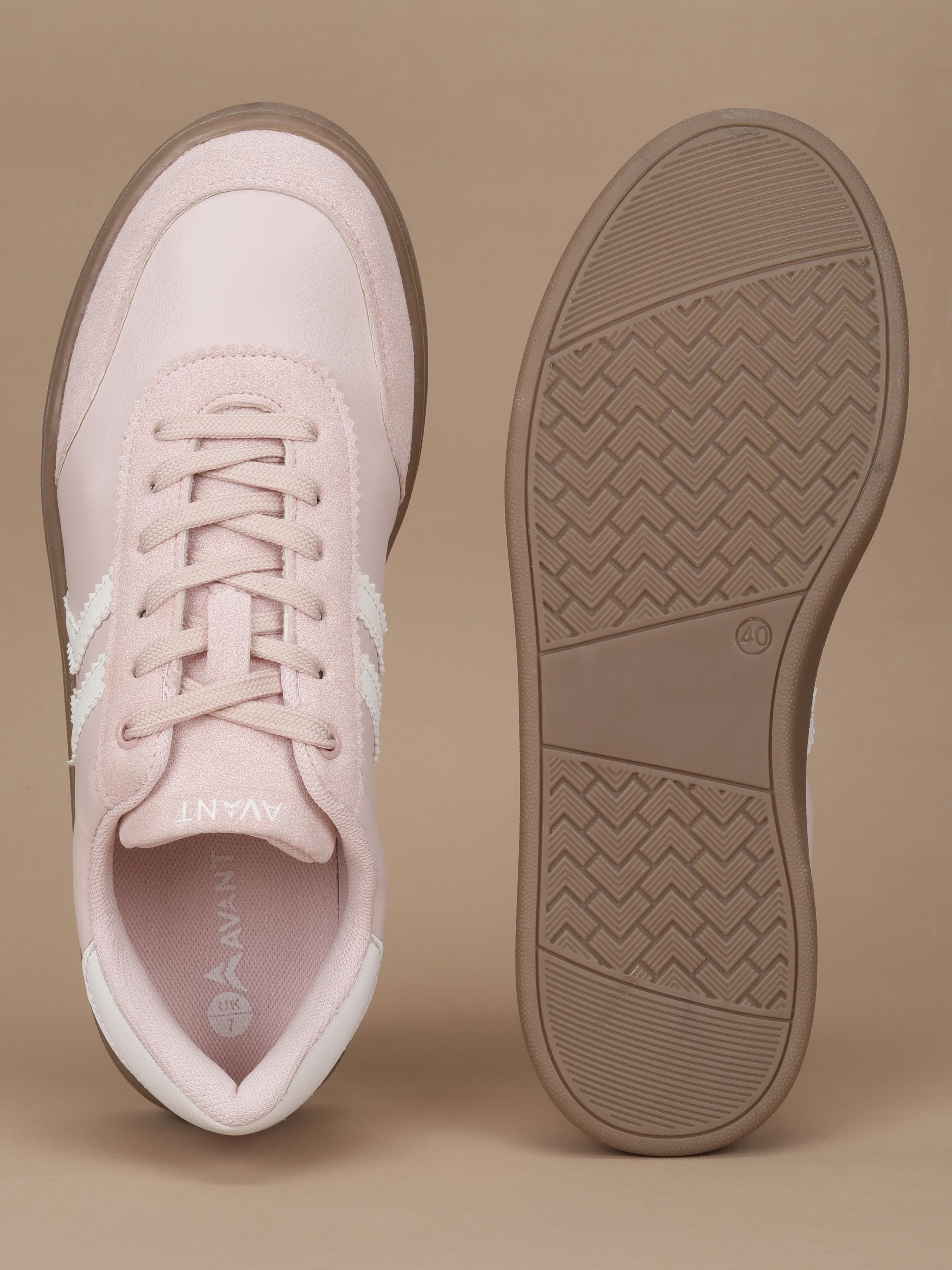 Avant Women's Era Sneakers - Peach - Image 4