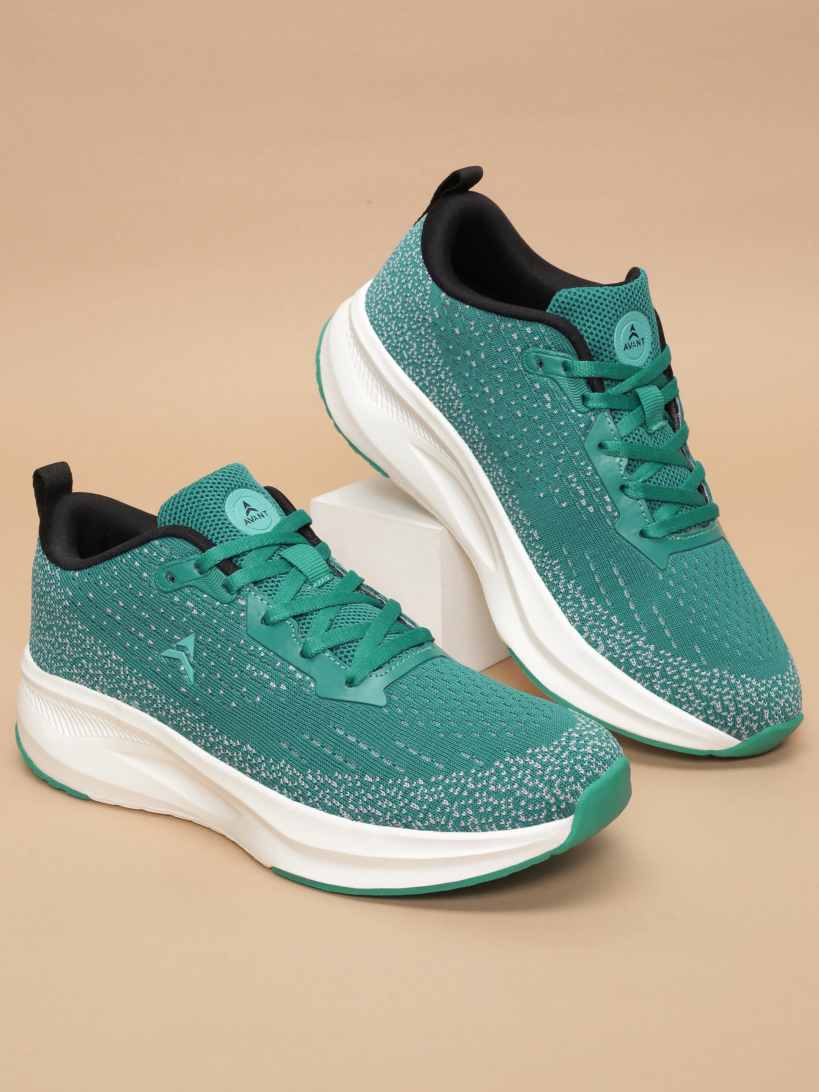 Avant Women's Flux Running Shoes - Teal - Image 3