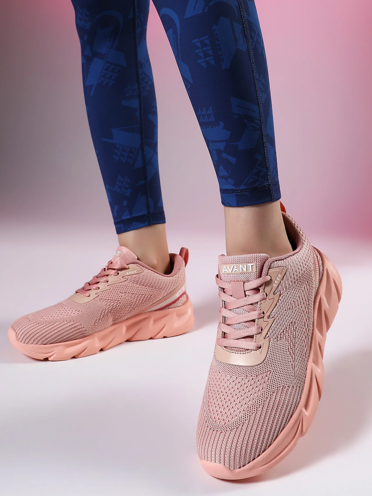 Avant Women's Jingle Walking Shoes - Peach - Image 2