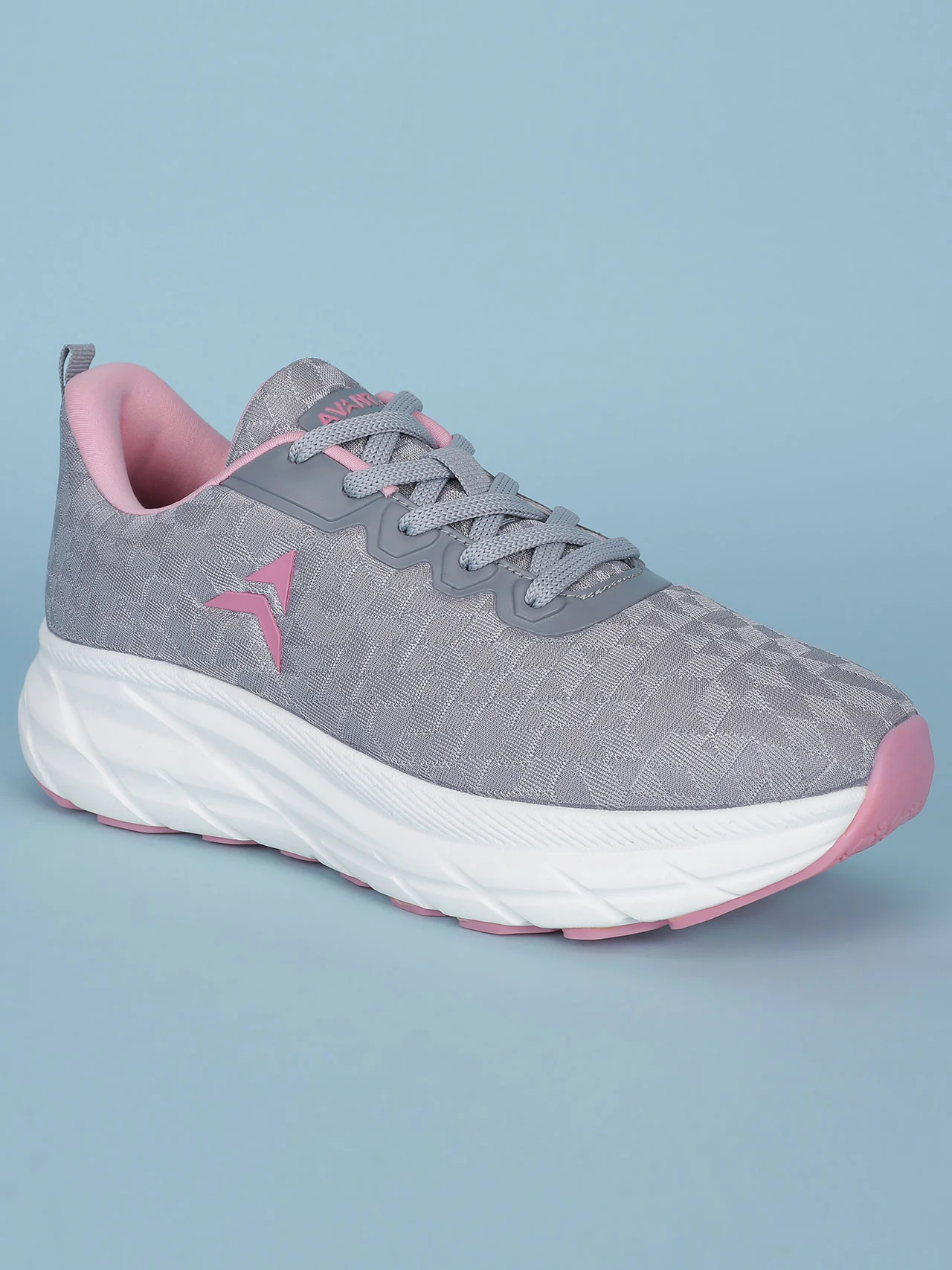 Avant Women's Libra Running Shoes - Grey/Pink - Image 2