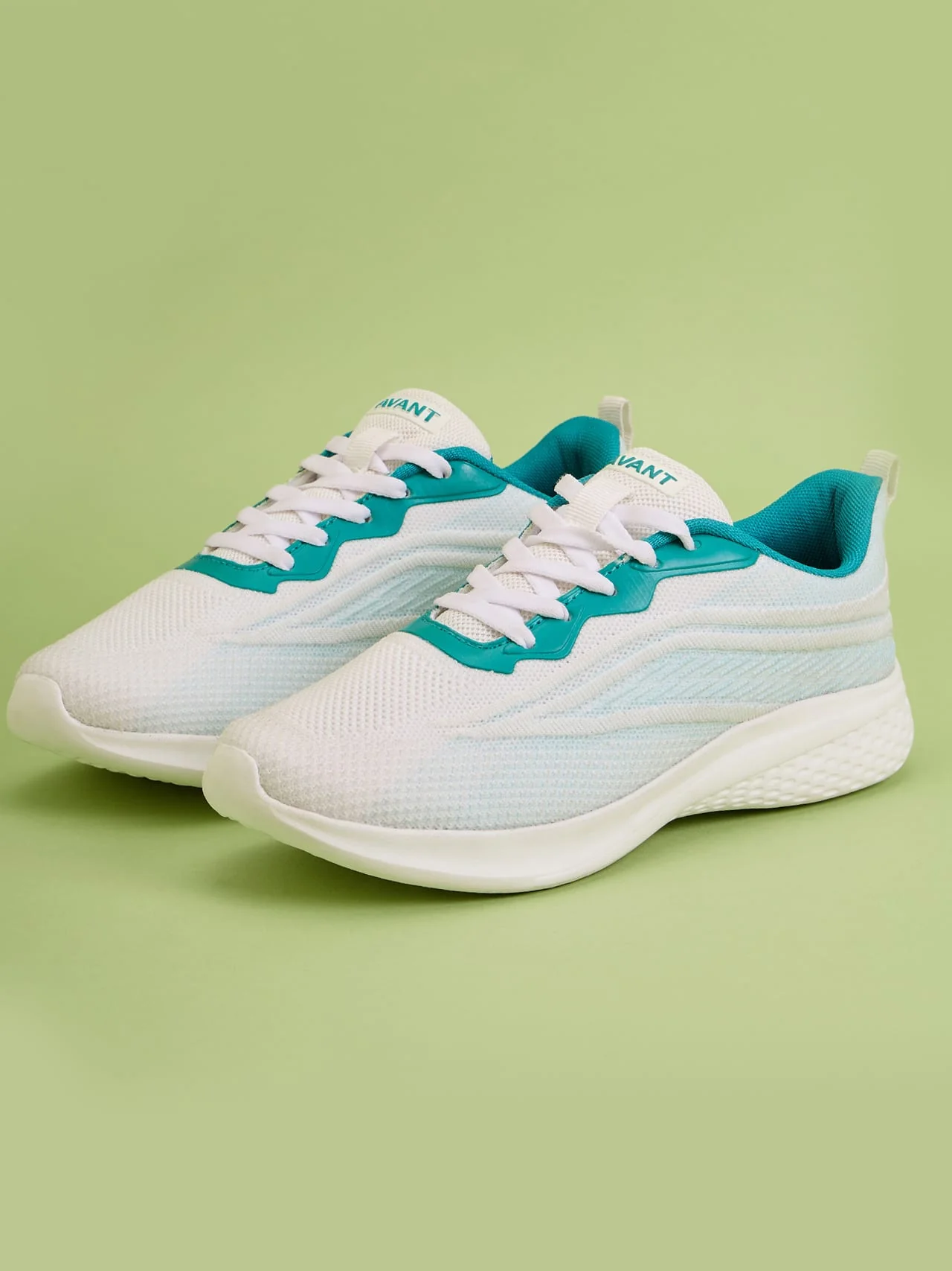 Avant Women's Mermaid Walking Shoes - White/Teal - Image 4
