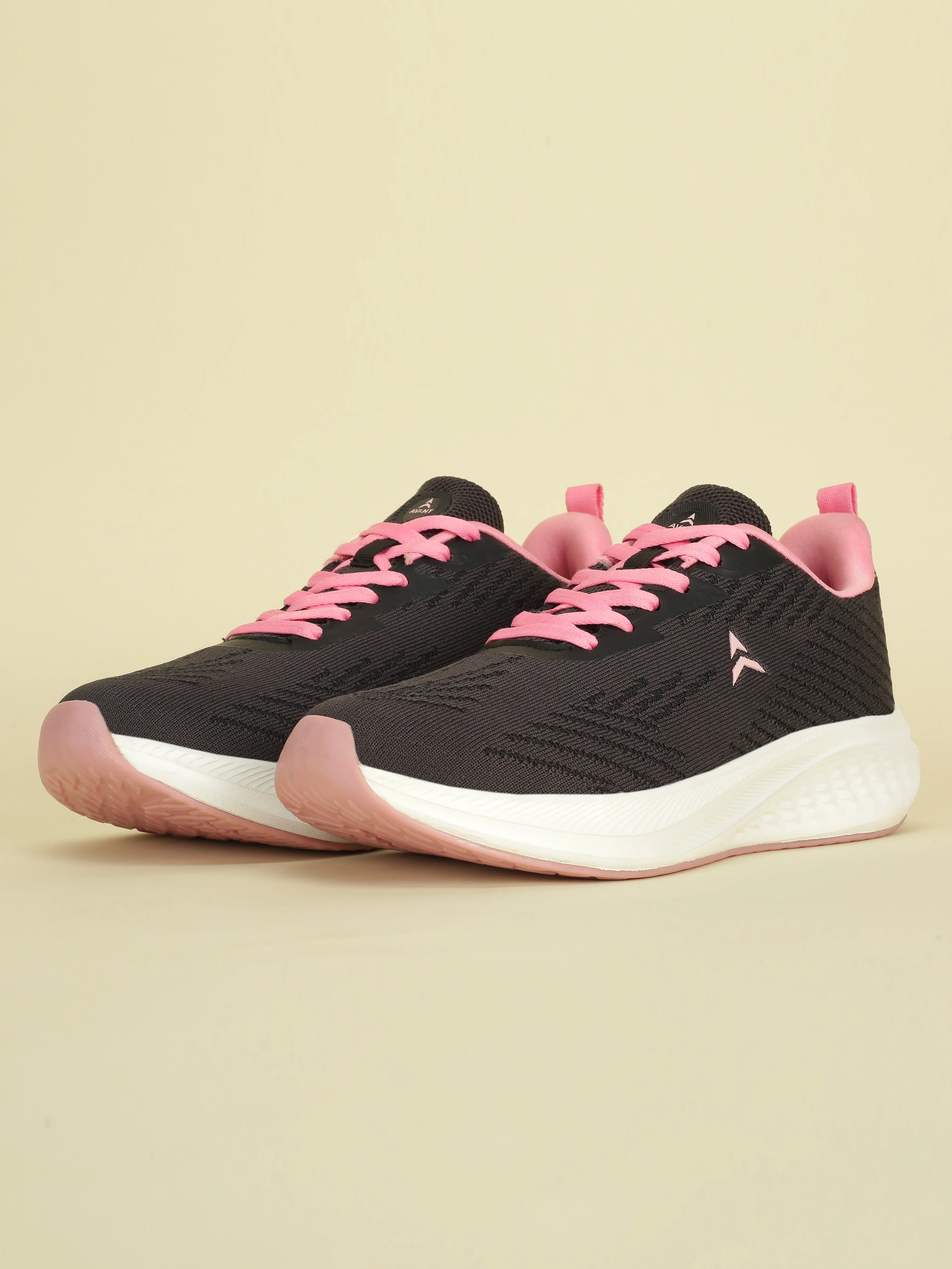 Avant Women's PaceX Casual Shoes - Black/Pink - Image 8