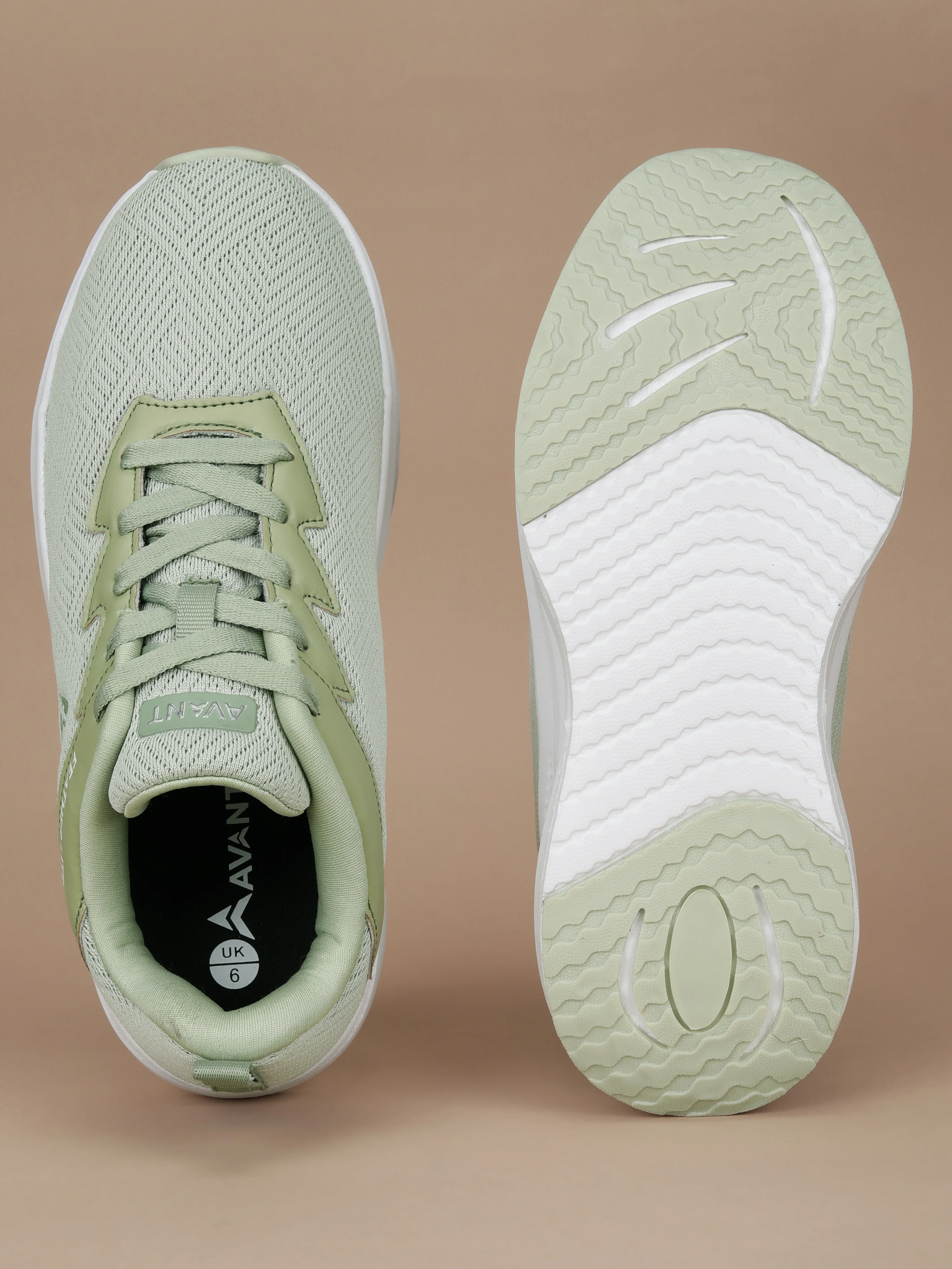 Avant Women's Reva Running Shoes - Green - Image 8