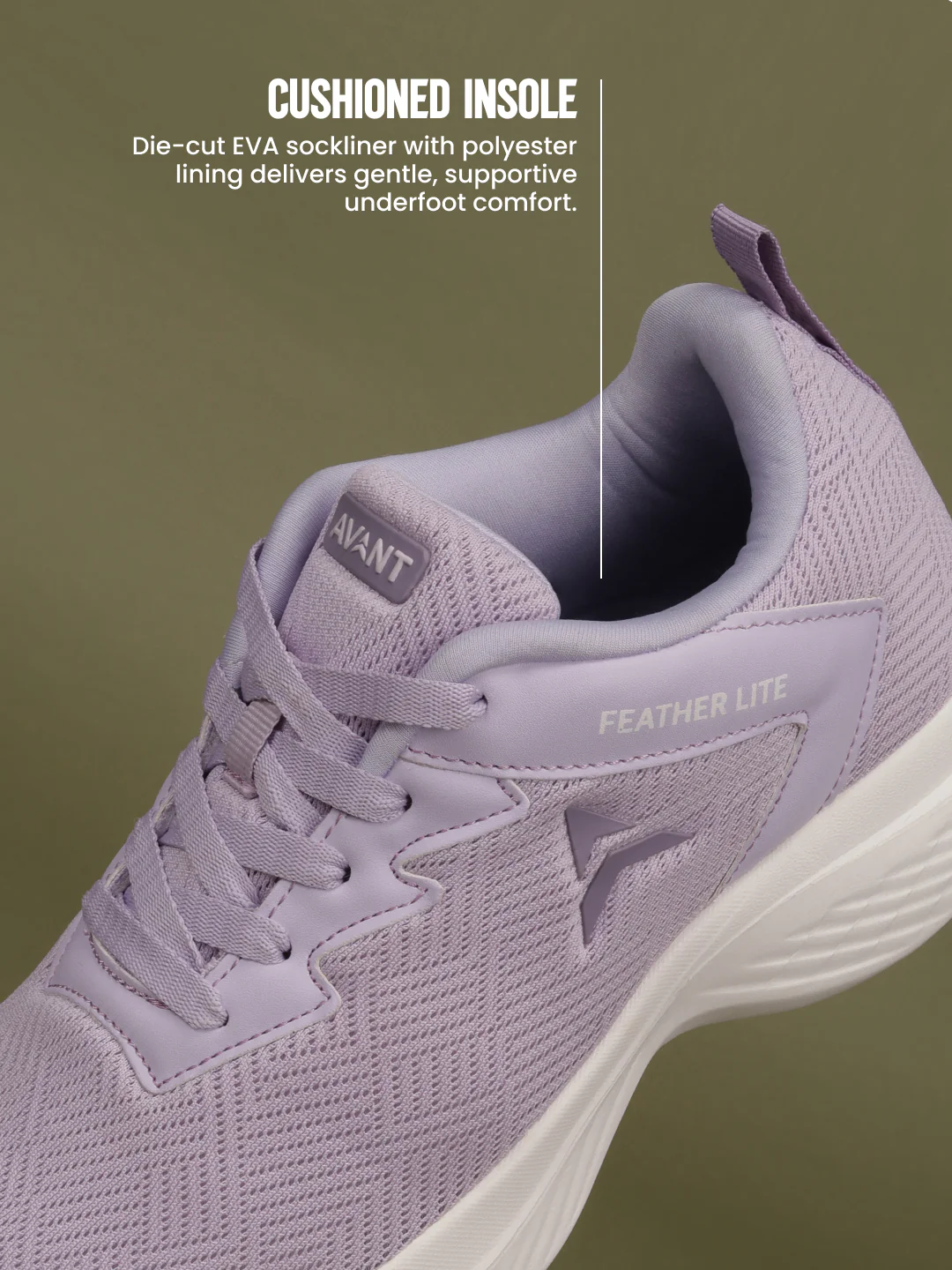 Avant Women's Reva Running Shoes - Lavender - Image 6