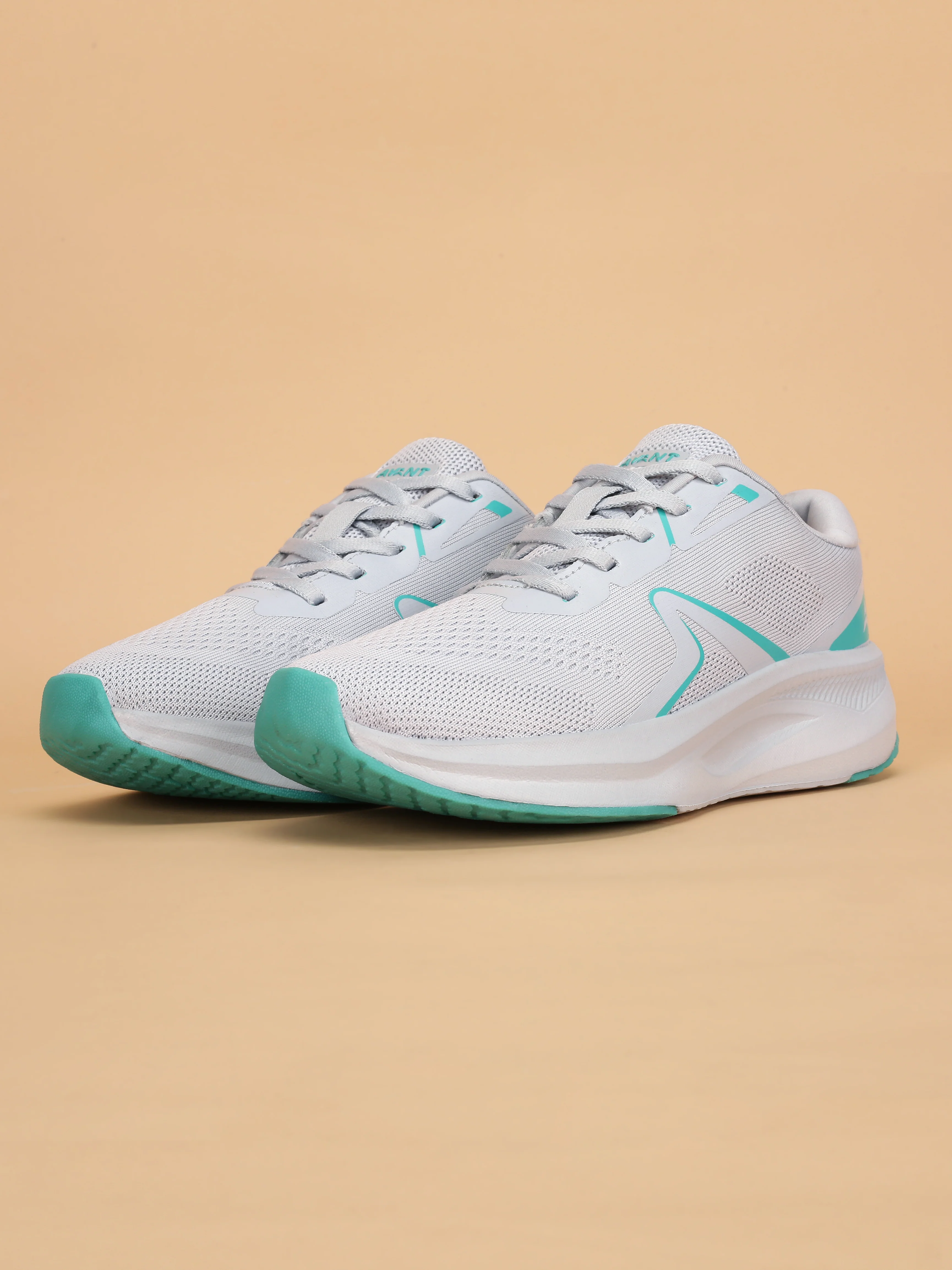 Avant Women's RunAir X1 Running Shoes - L.Grey/Sea Green - Image 7