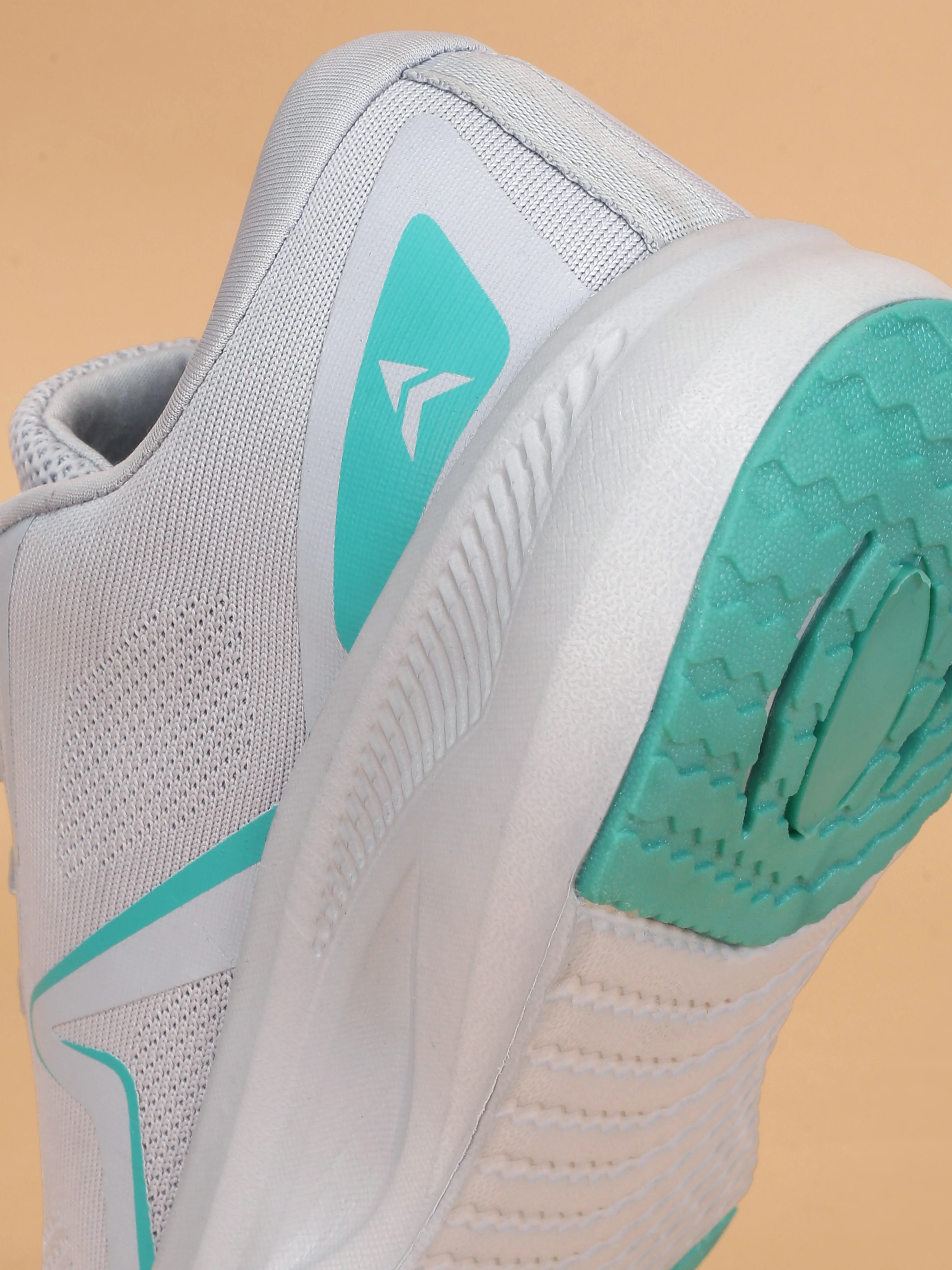 Avant Women's RunAir X1 Running Shoes - L.Grey/Sea Green - Image 8