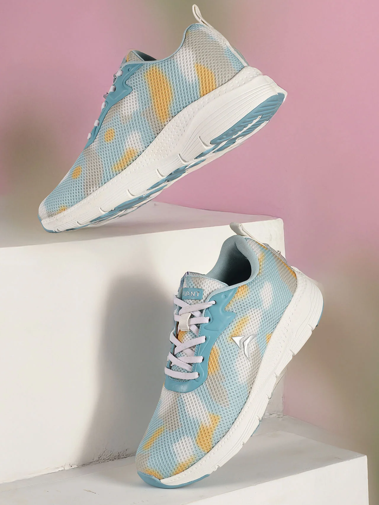 Avant Women's Smoothfit Running Shoes - Blue/White - Image 8