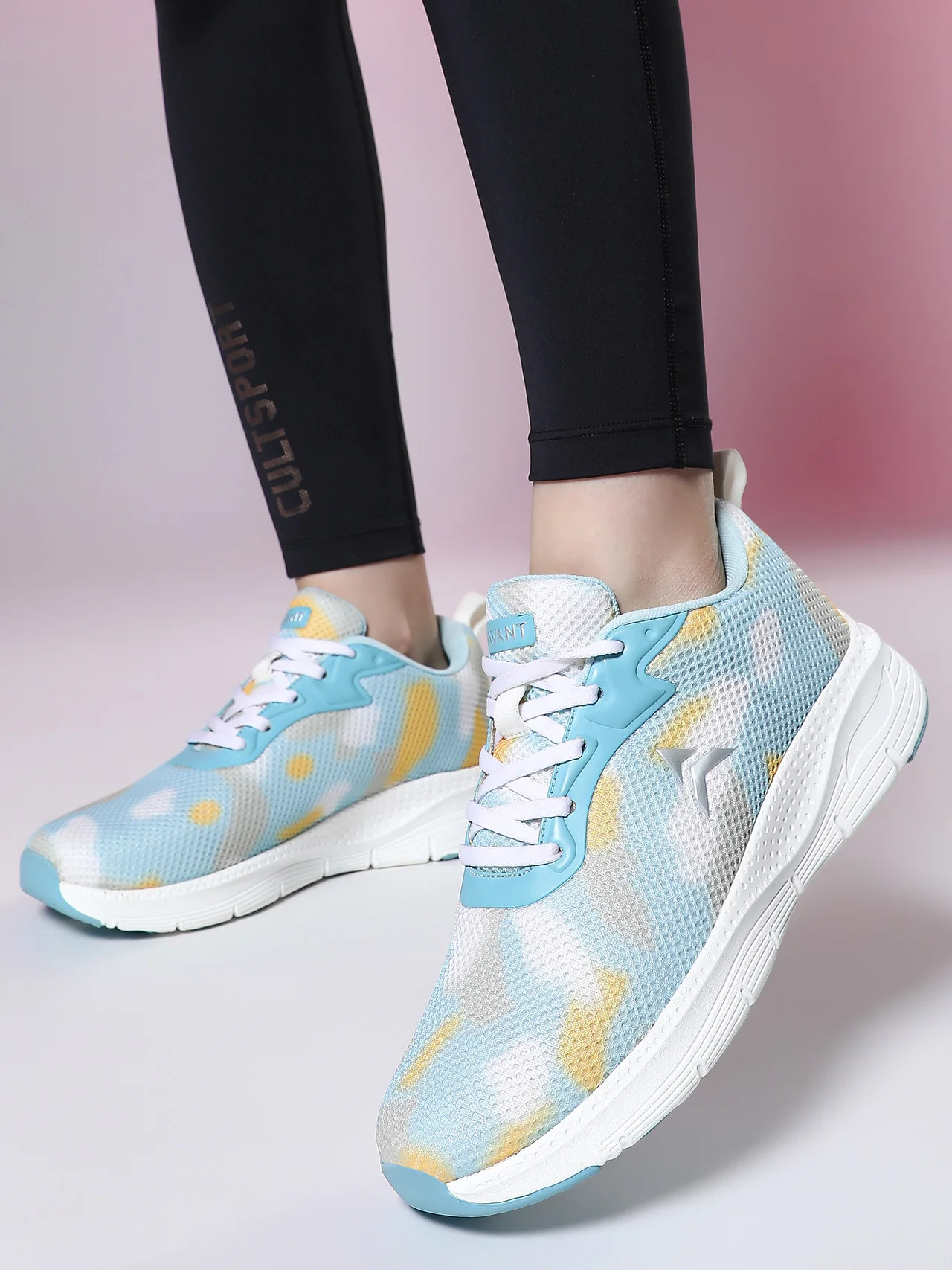 Avant Women's Smoothfit Running Shoes - Blue/White - Image 9