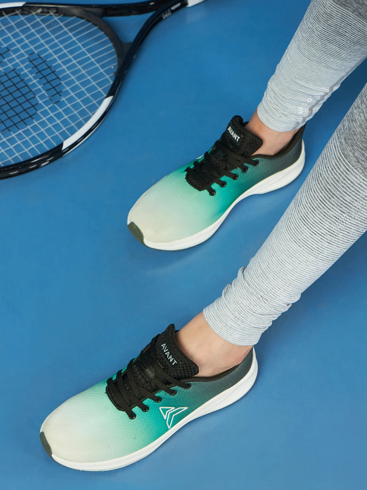 Avant Women's Solar Running Shoes - Green - Image 5