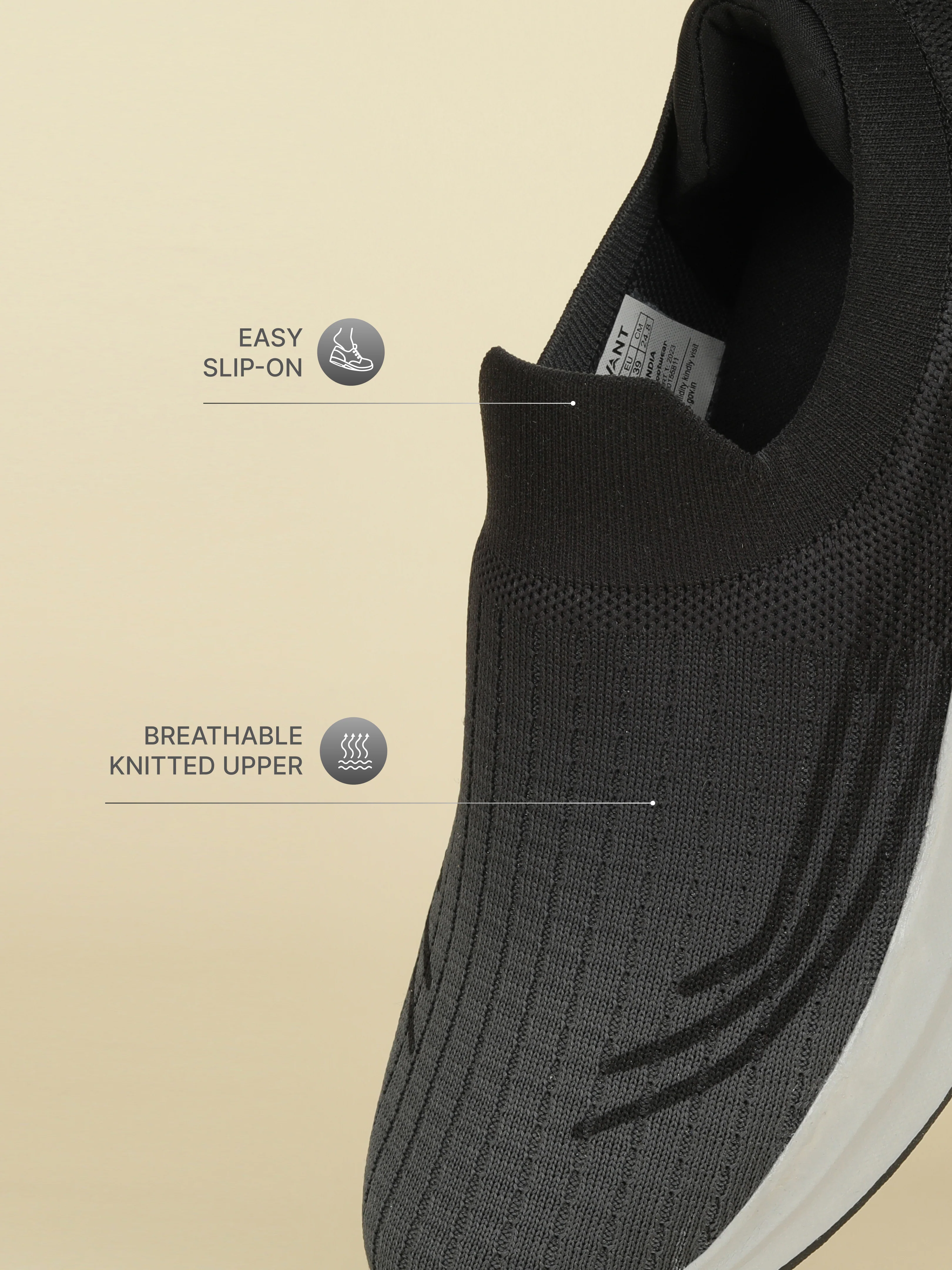 Avant Women's Sprinta Walking Shoes - Grey - Image 4