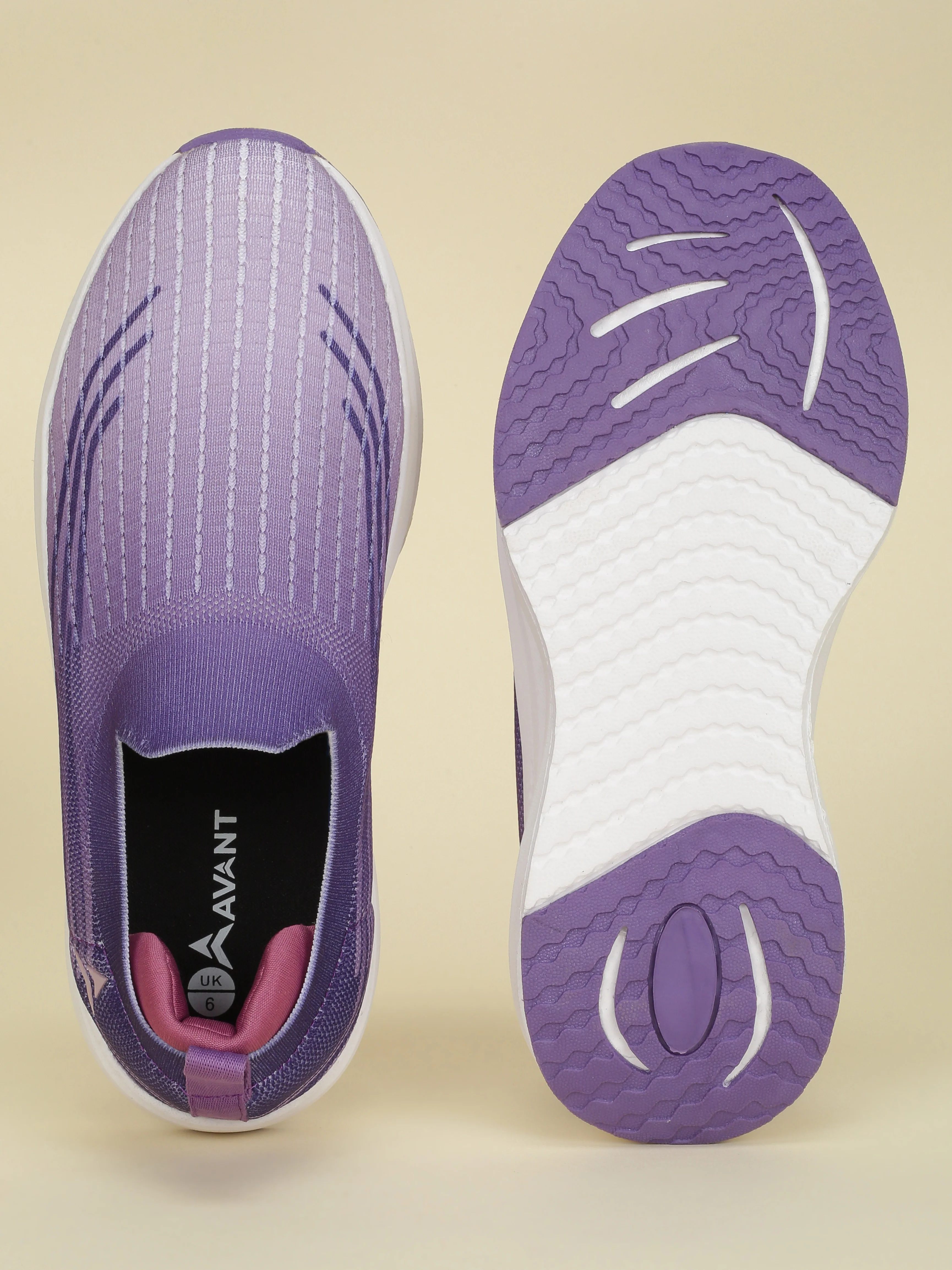 Avant Women's Sprinta Walking Shoes - Lavender - Image 8