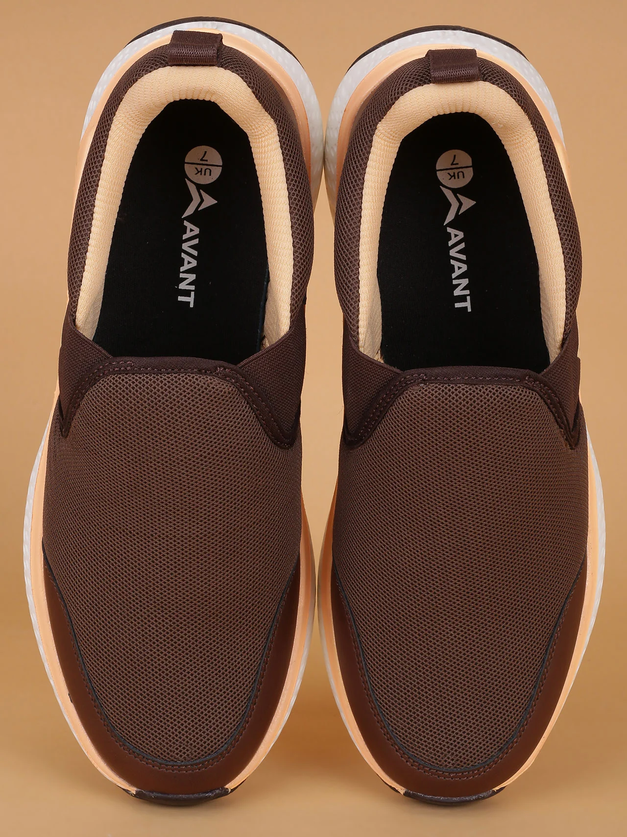 Avant Women's Sway Slip On Walking Shoes - Brown - Image 7