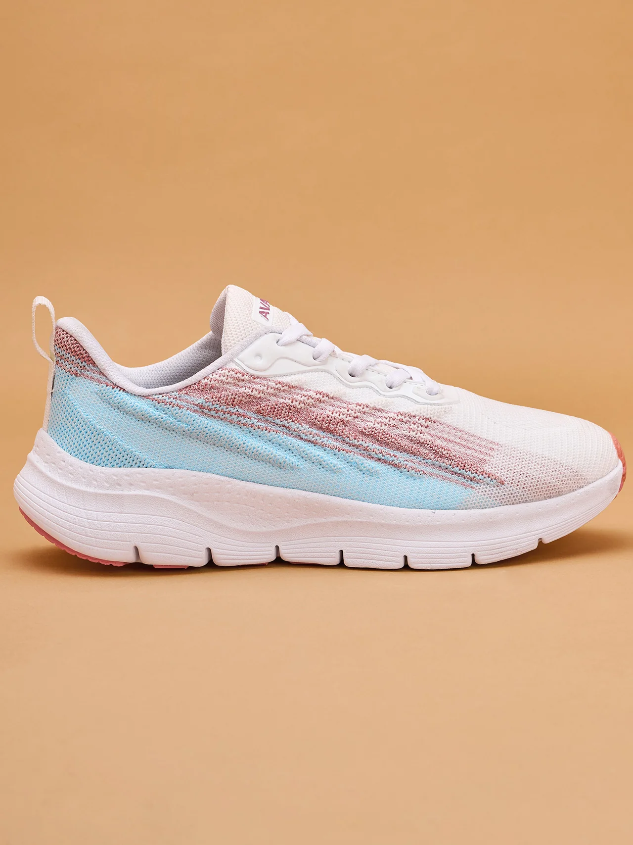 Avant Women's Turbulent Running shoes-White / Blue - Image 4