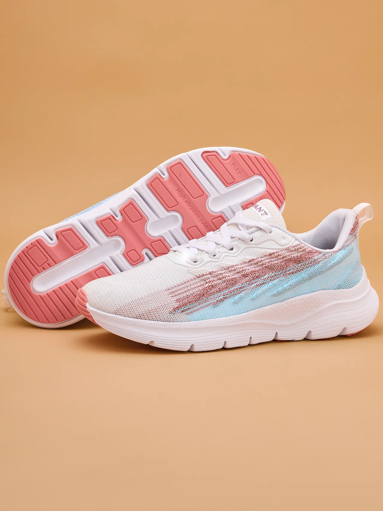 Avant Women's Turbulent Running shoes-White / Blue - Image 8