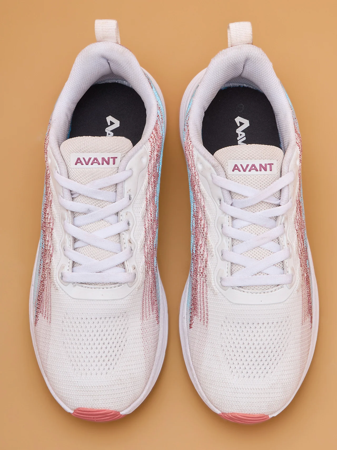 Avant Women's Turbulent Running shoes-White / Blue - Image 9