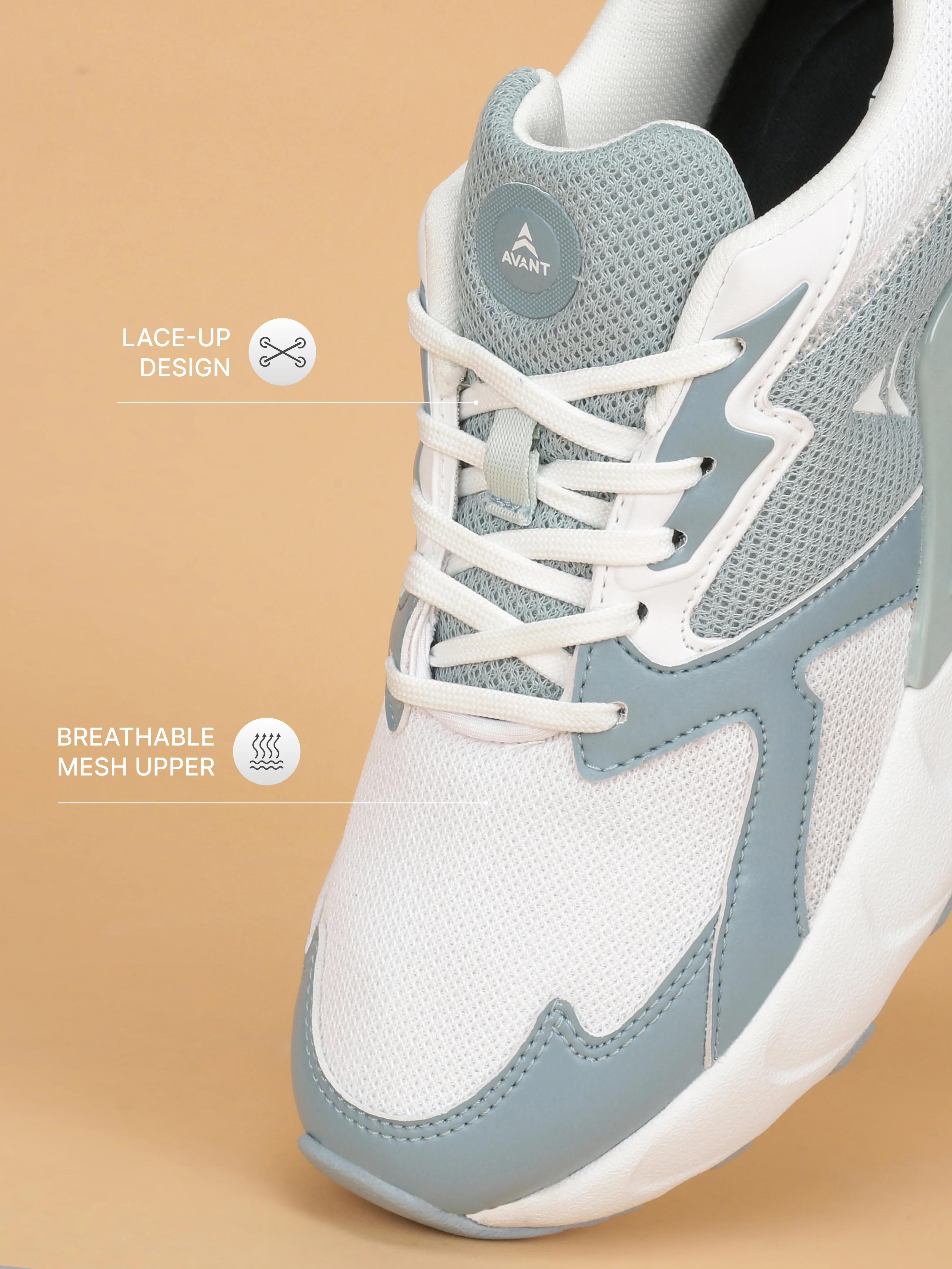 Avant Women's Urban Drift Sneaker Shoes - L.Blue - Image 4
