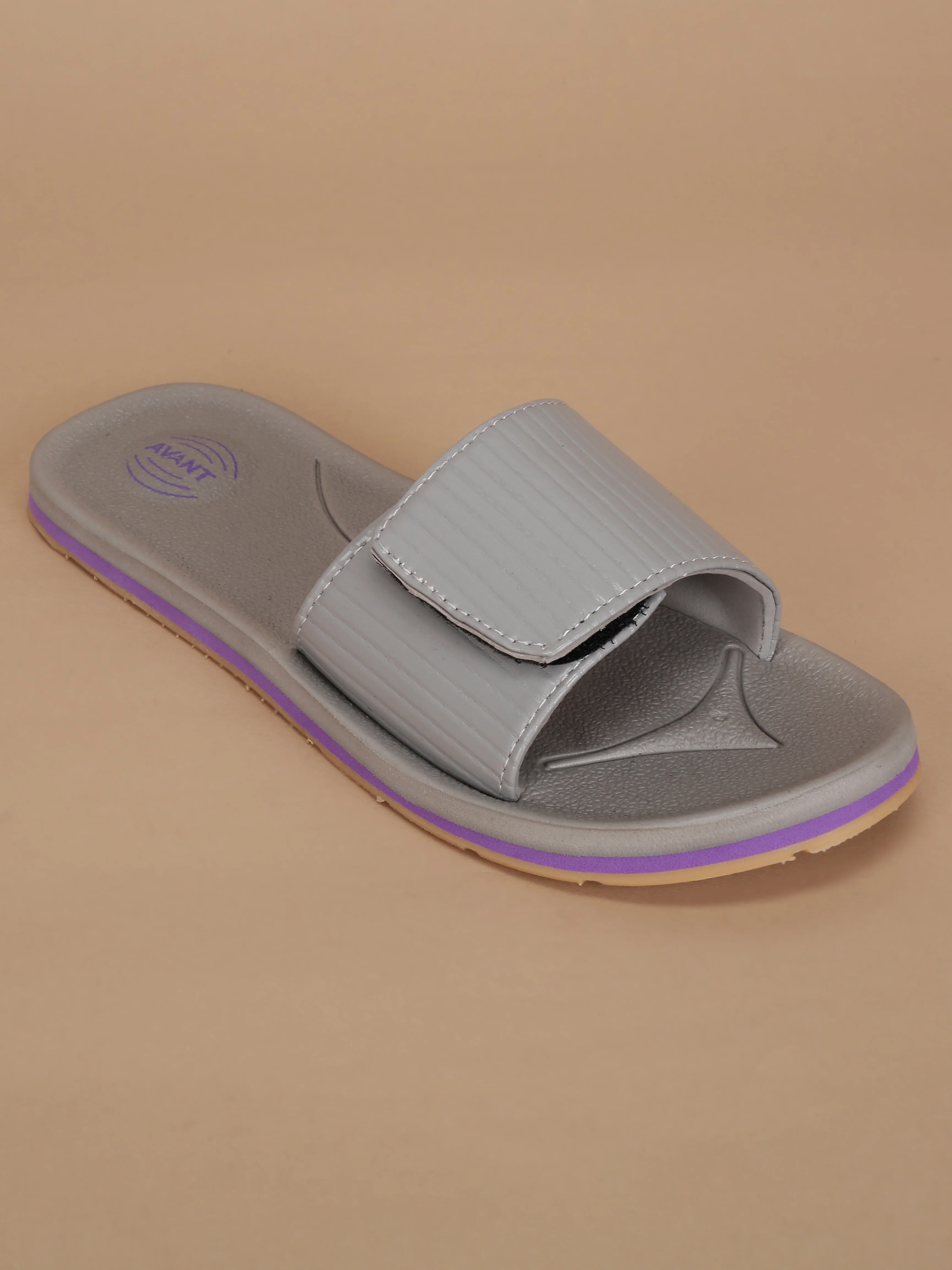 Avant Women's Zyra Sliders - D.Grey/Lt.Grey - Image 2
