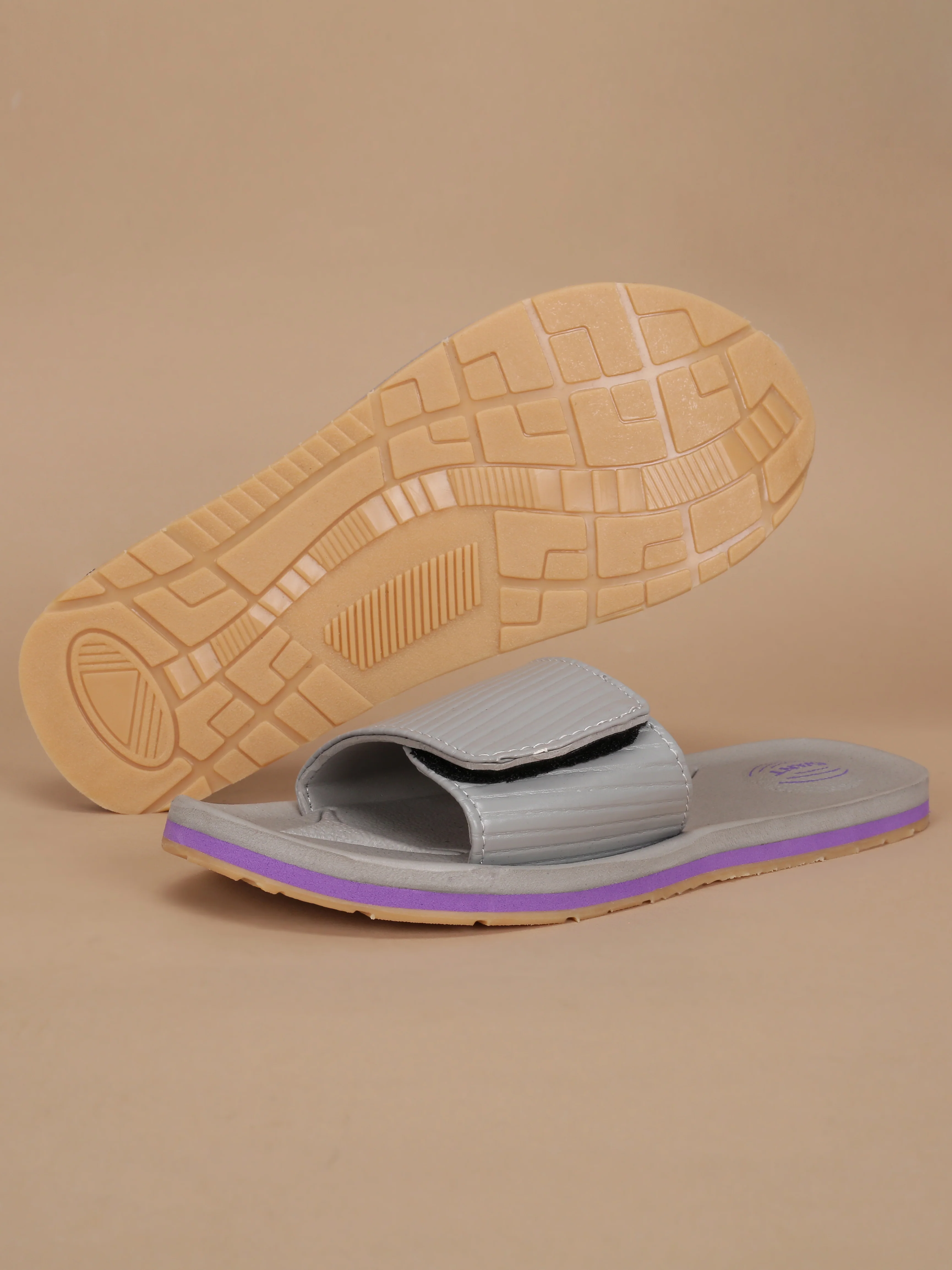 Avant Women's Zyra Sliders - D.Grey/Lt.Grey - Image 9